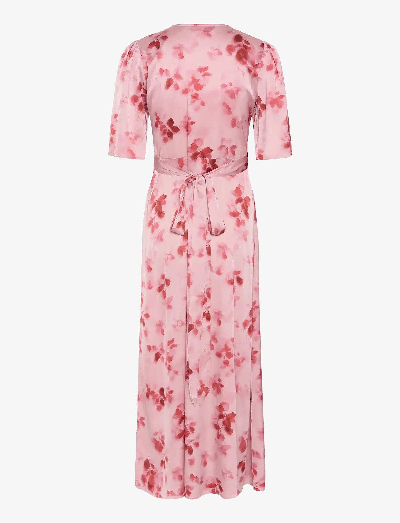 Kaffe - KAsadie Wrap Dress - suvekleidid - dusty pink/red flowers - 2