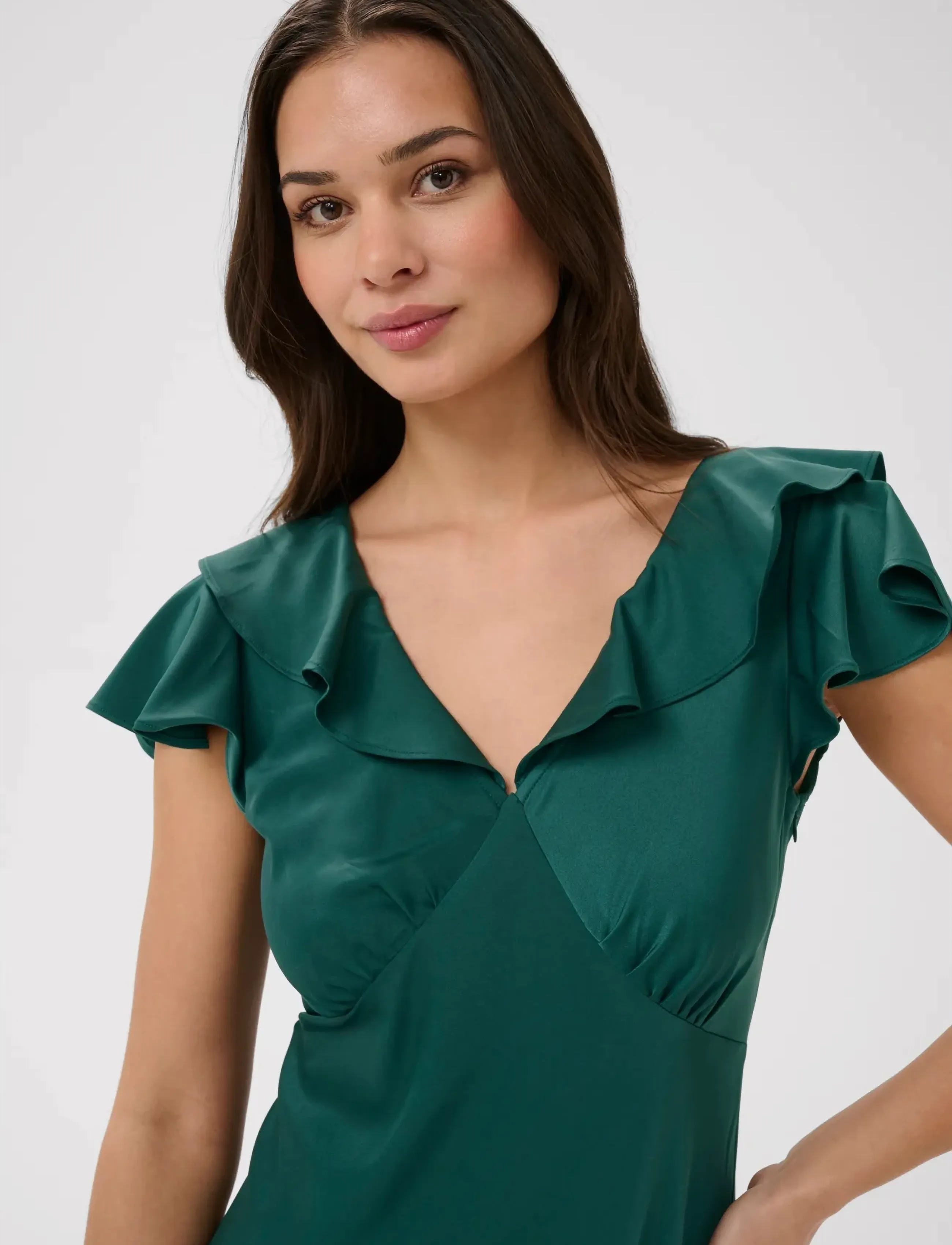 Kaffe - KAsadie Frill Dress - evening dresses - june bug cc - 4