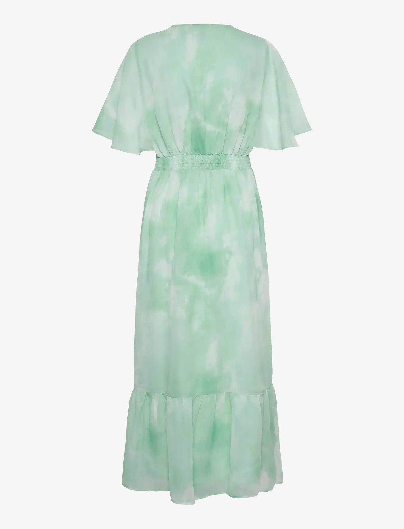 Kaffe - KAlorinda SS Dress - Õhtukleidid - green watercolor print - 2