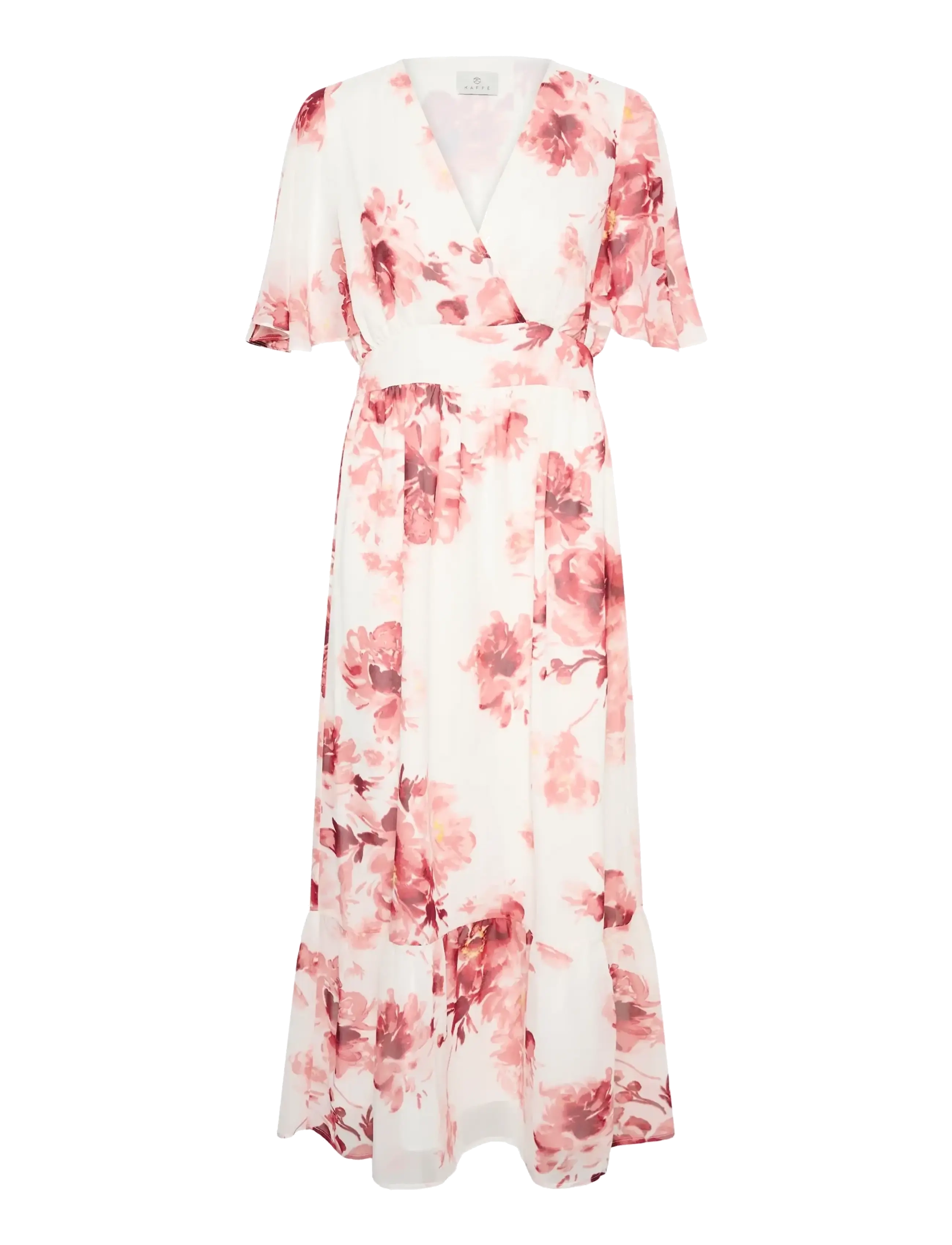 LARGE PINK FLOWER PRINT
