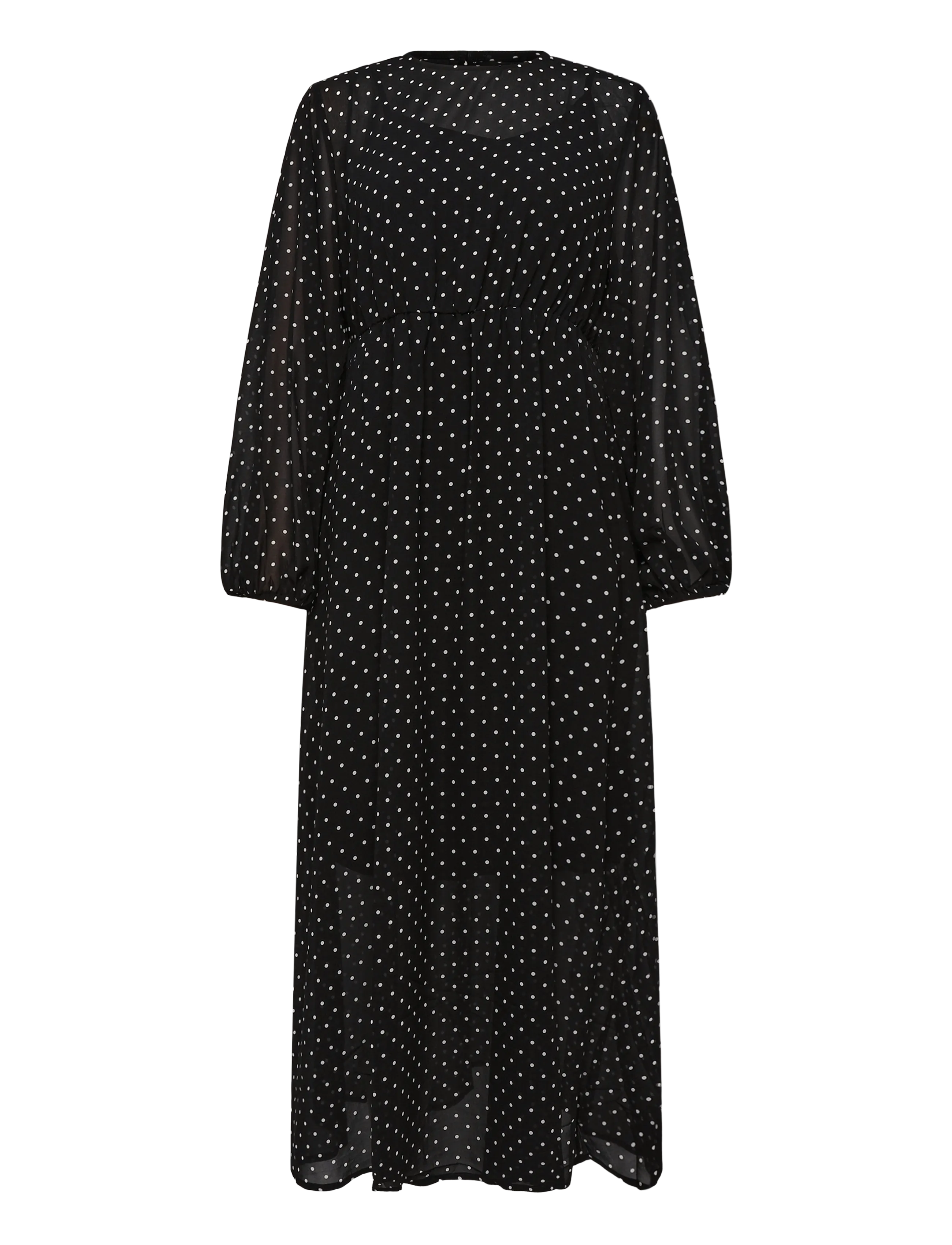 Kaffe Kamindy Dress, 38, Dresses, Schwarz - Knee-length & Midi, Frauen