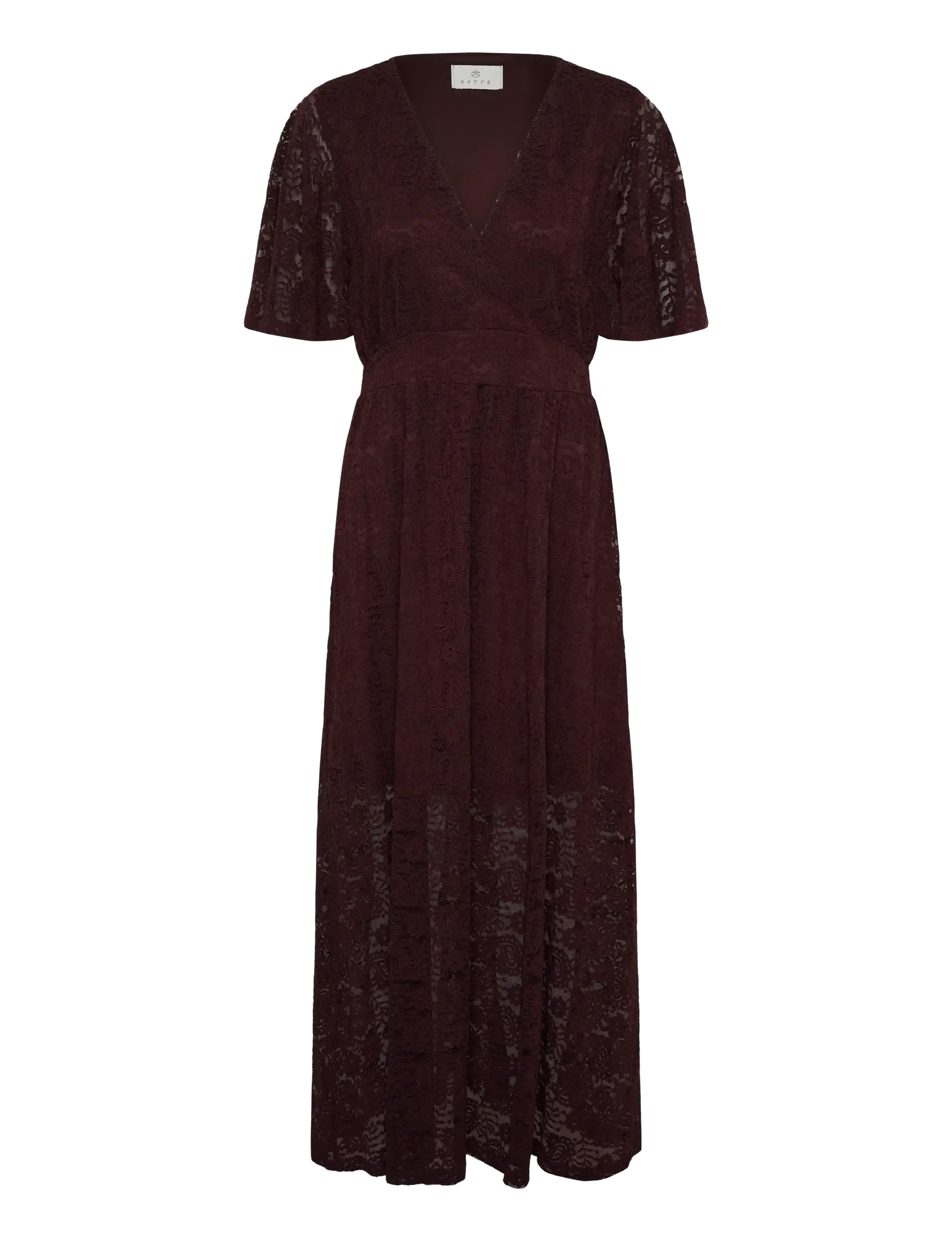 KAFFE Kalouisa Kleid Burgundy - XS - Damen
