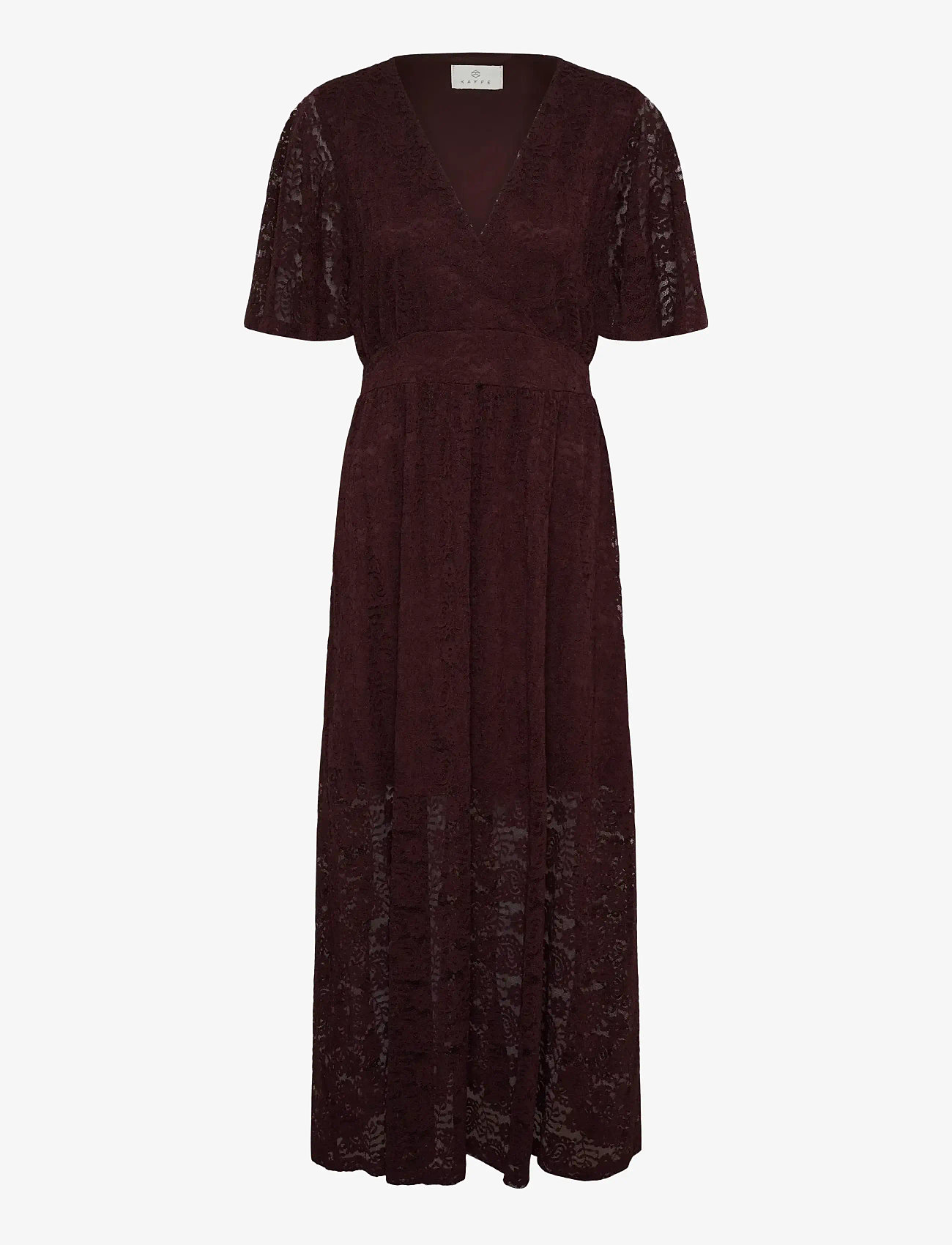 Kaffe - KAlouisa Dress - evening dresses - fudge - 1