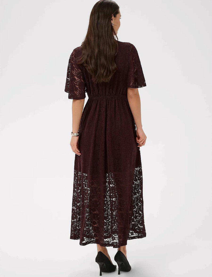 Kaffe - KAlouisa Dress - aftenkjoler - fudge - 3