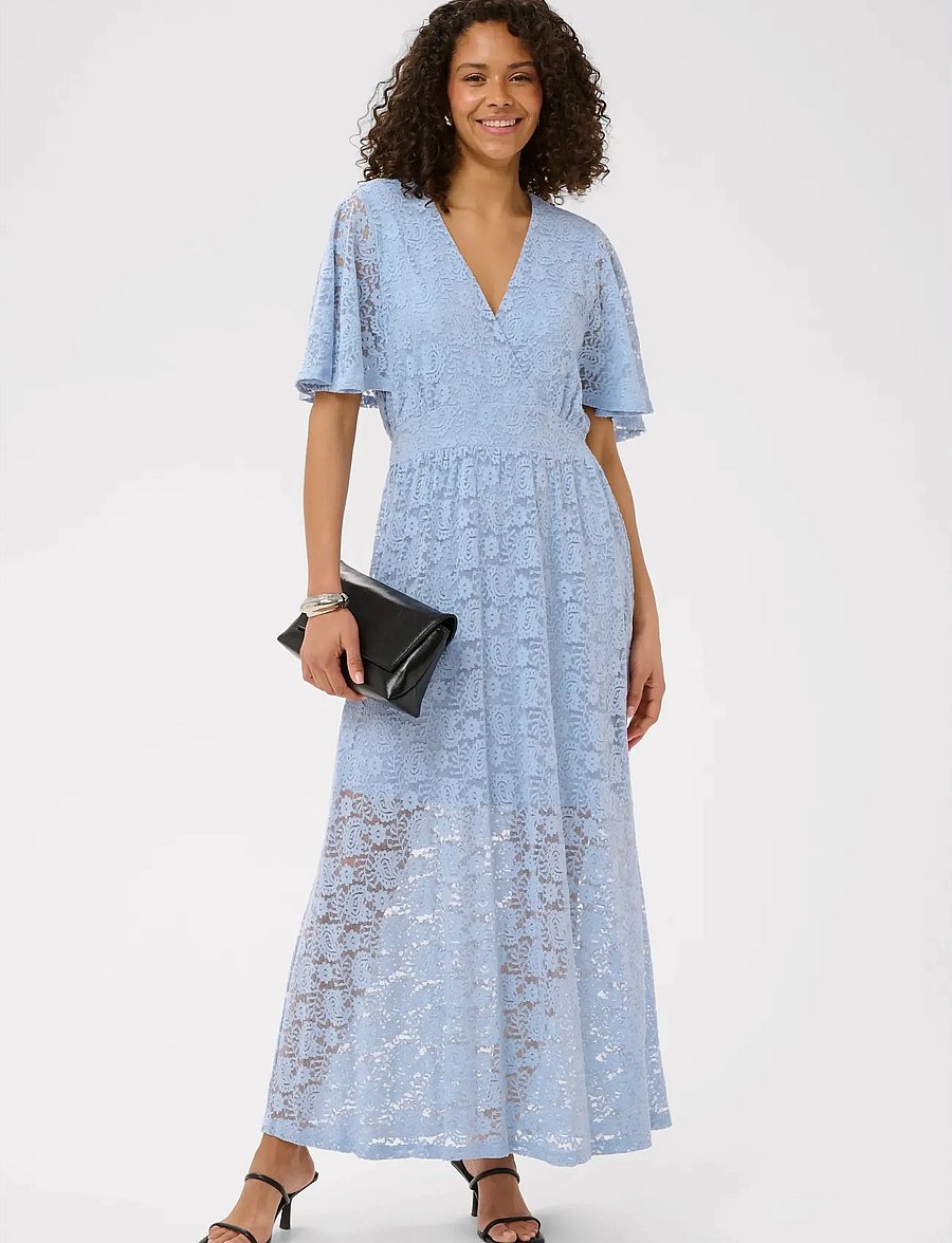 Kaffe - KAlouisa Dress - evening dresses - kentucky blue - 5