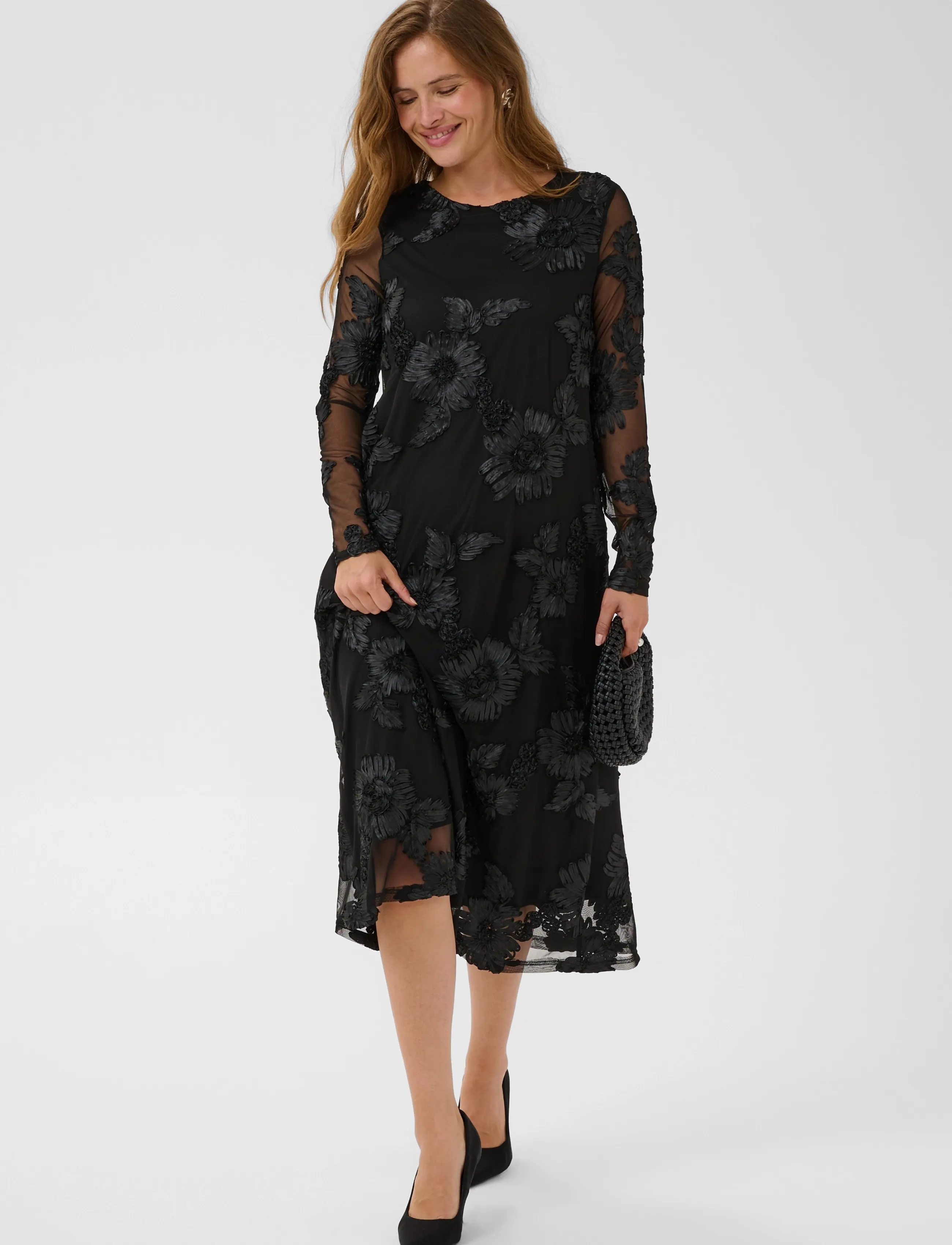 Kaffe - KAjulianne Dress - black deep - 2