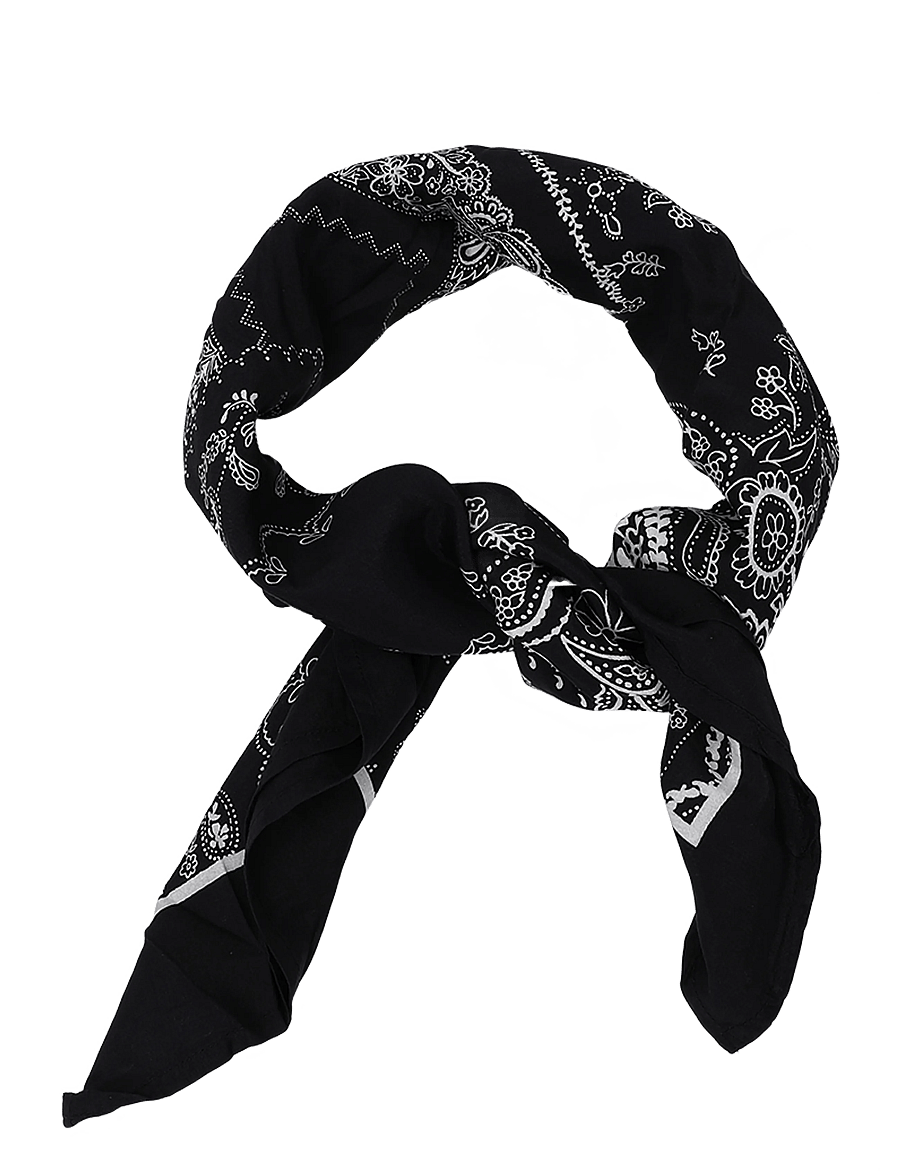 Kaffe - KAgardenia Scarf - lightweight scarves - black/turtledove scarf print - 0