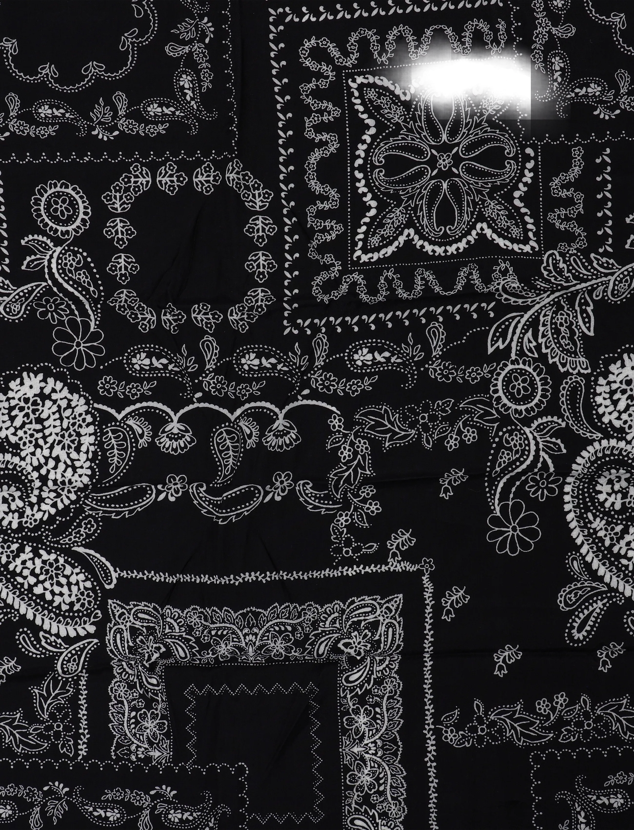 Kaffe - KAgardenia Scarf - lightweight scarves - black/turtledove scarf print - 2