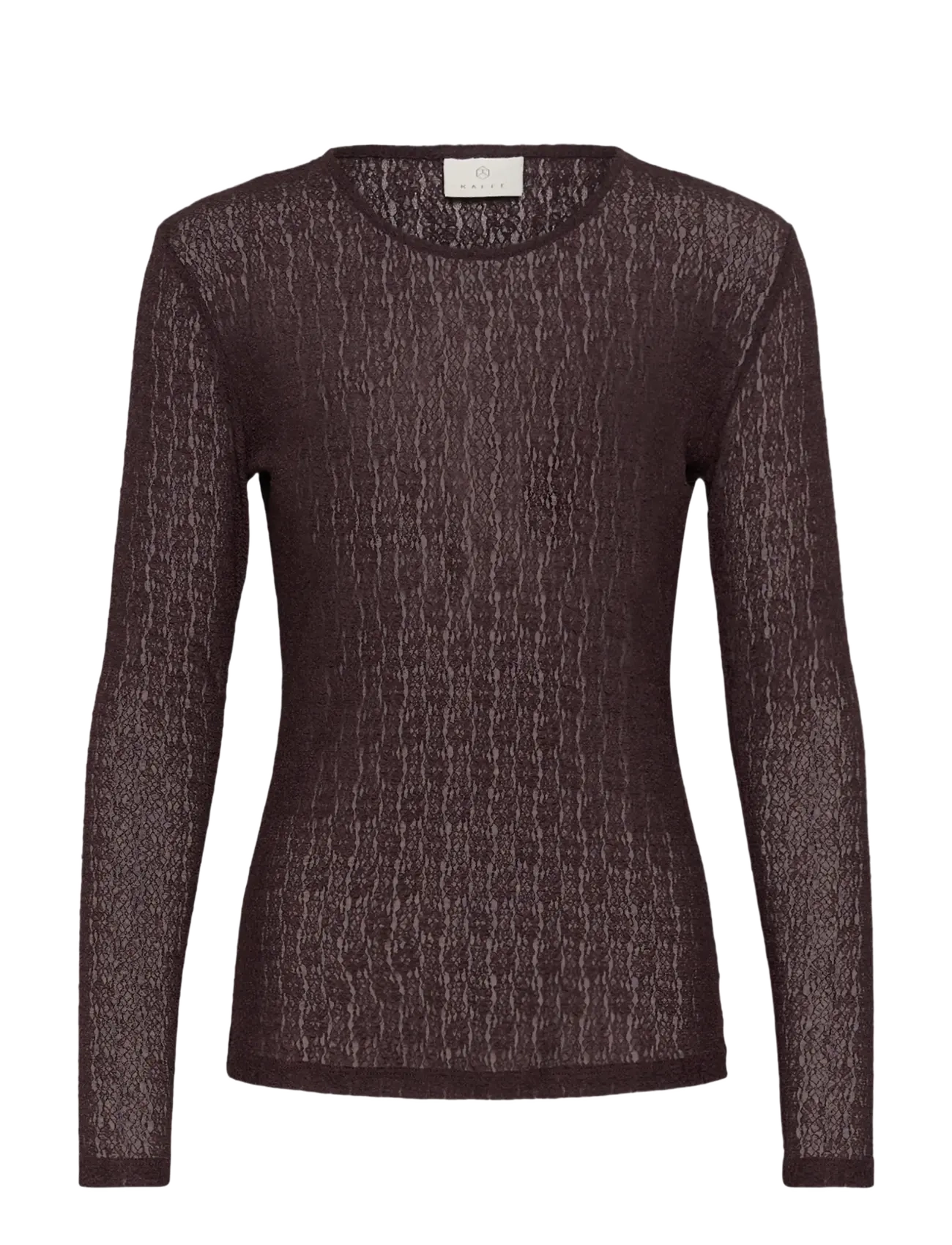 Kaffe KAallison T-Shirt - Kaffe - FUDGE / brown