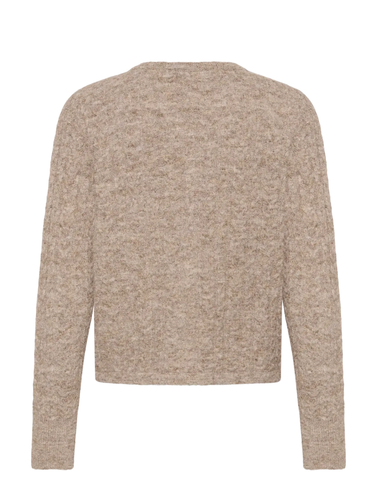 Kaffe - KAmelanie Cardigan - strickjacken - beige melange - 1