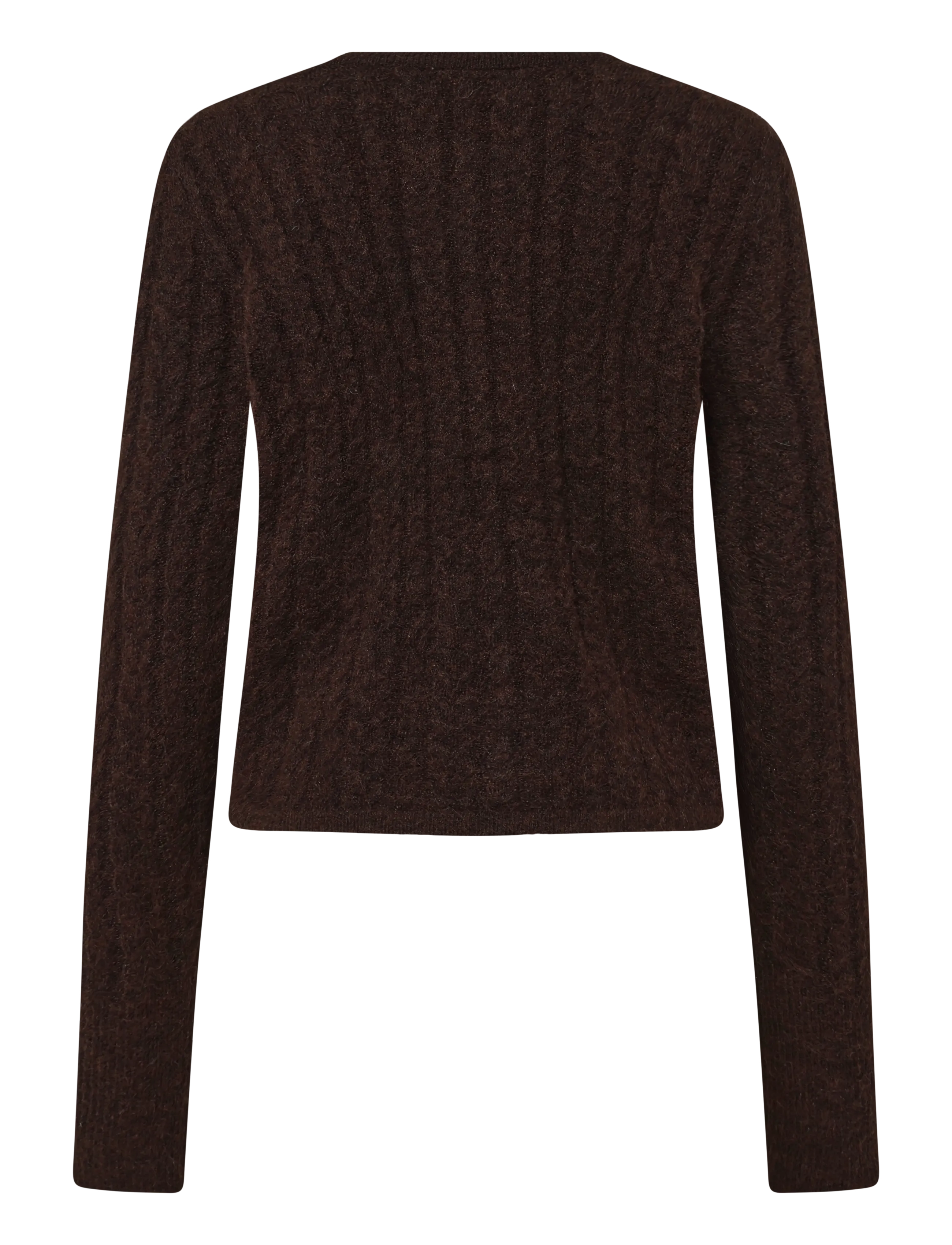 Kaffe - KAmelanie Cardigan - strickjacken - coffee bean melange - 1