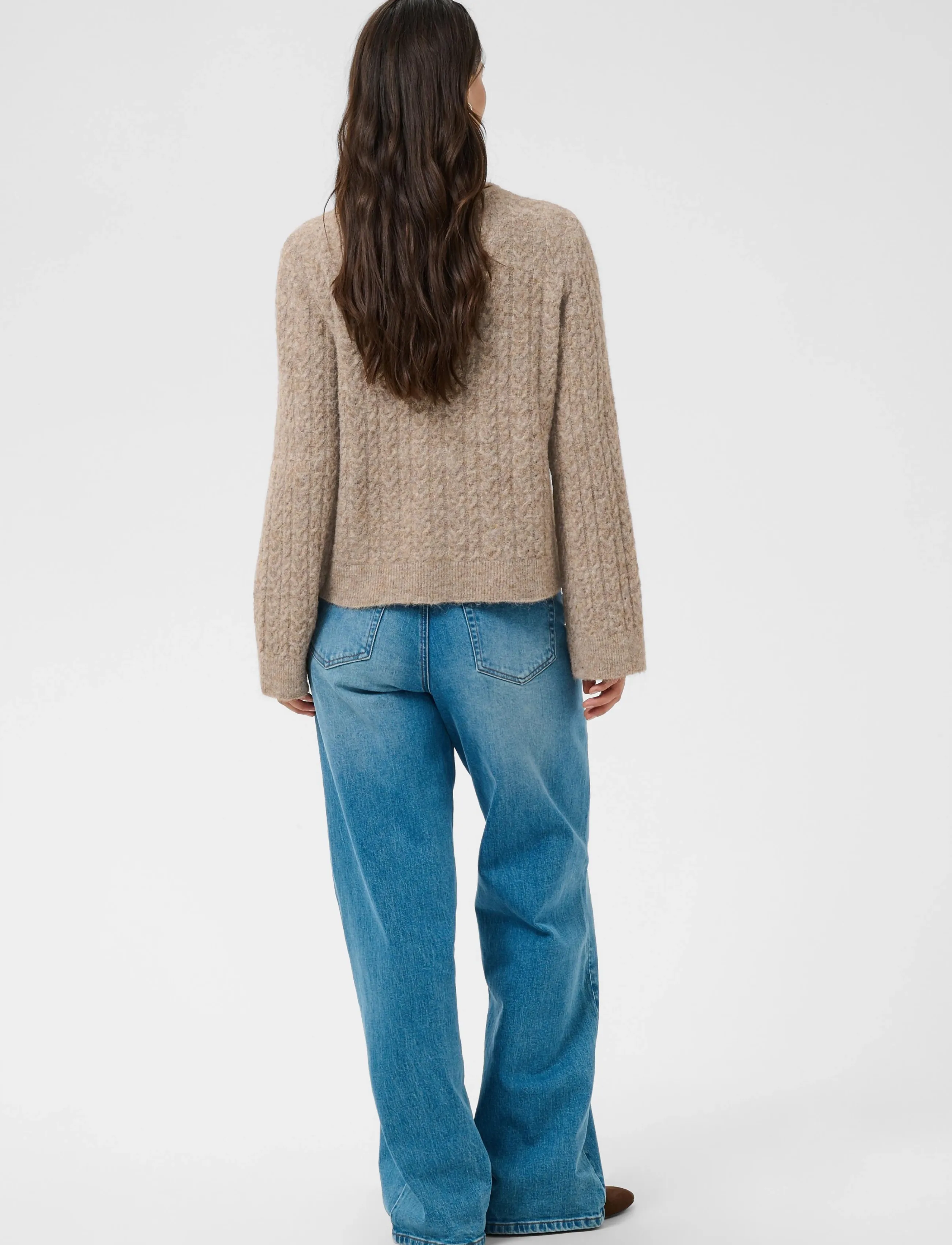 Kaffe - KAmelanie Pullover - beige melange - 4