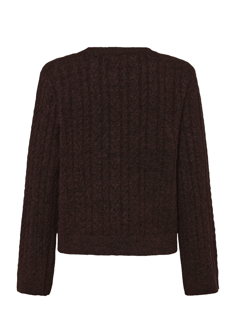 Kaffe - KAmelanie Pullover - pullover - coffee bean melange - 1