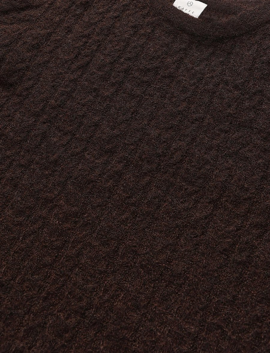 Kaffe - KAmelanie Pullover - pullover - coffee bean melange - 2