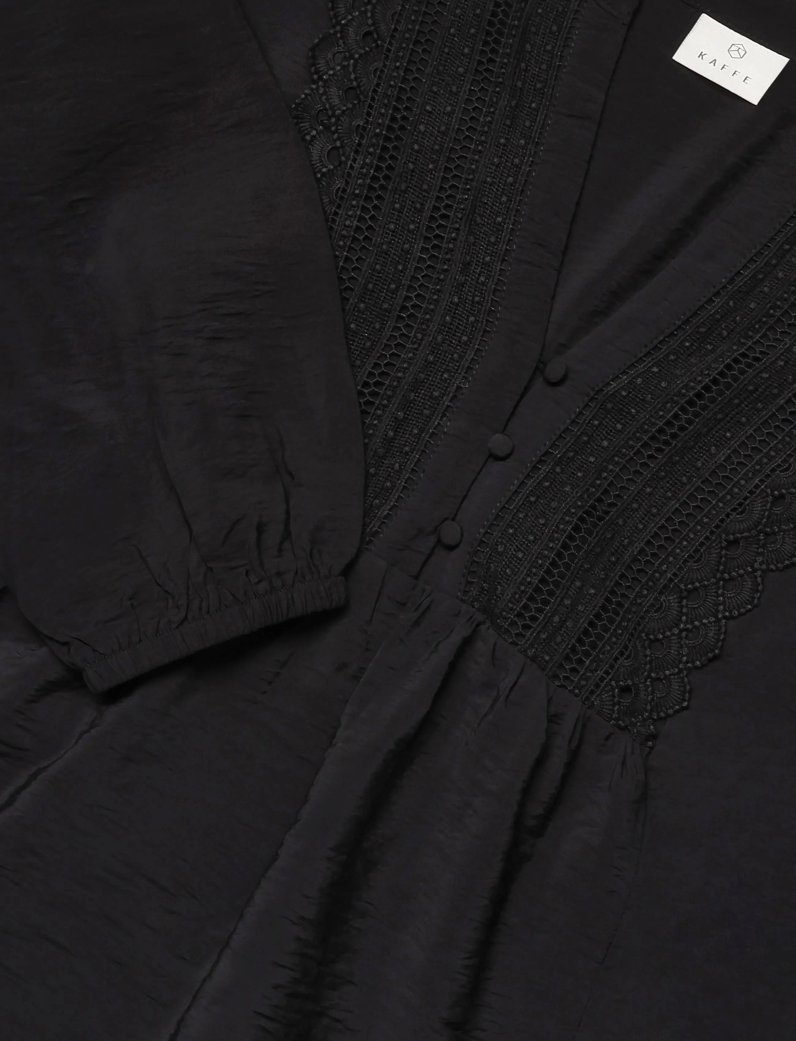 Kaffe - KAgalina Blouse - pikkade varrukatega pluusid - black deep - 2