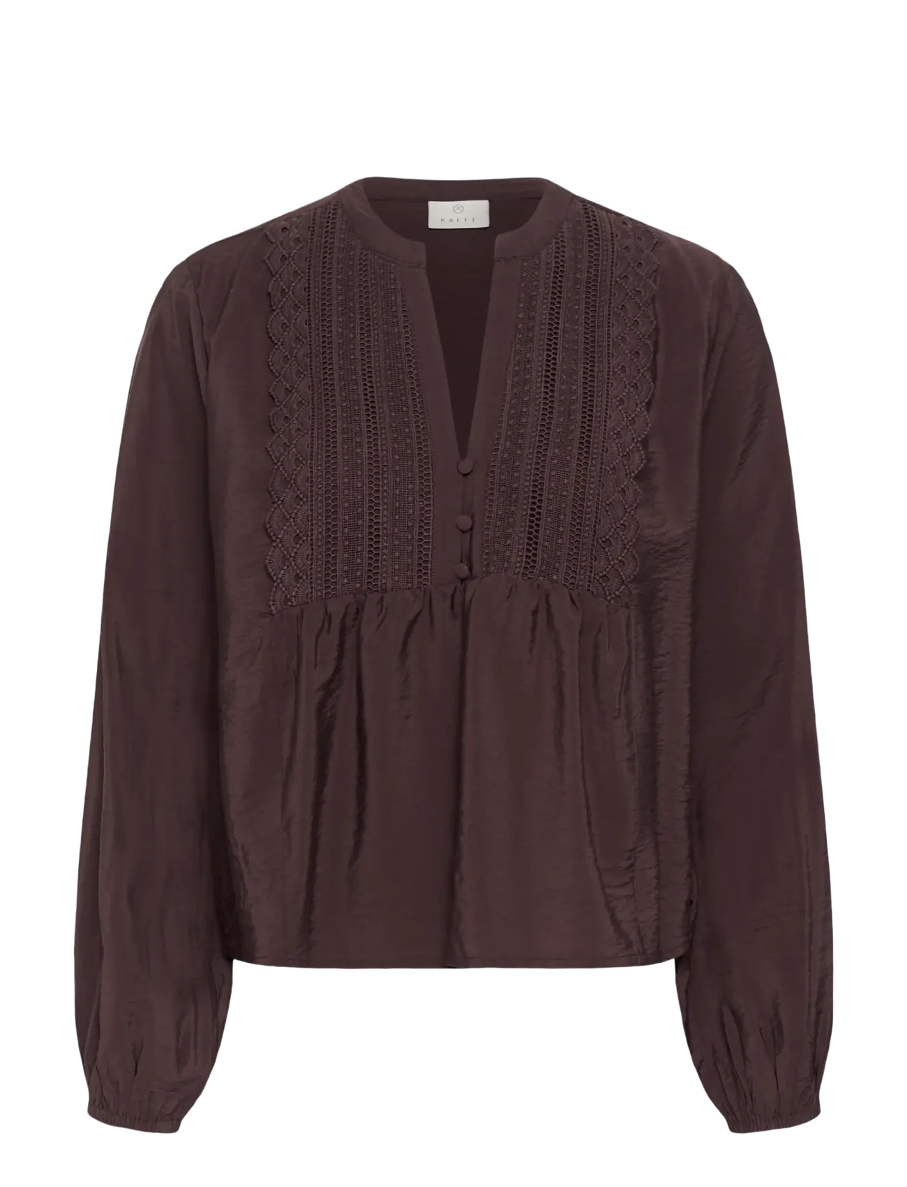 Kaffe KAgalina Blouse - Bluser - FUDGE / brown