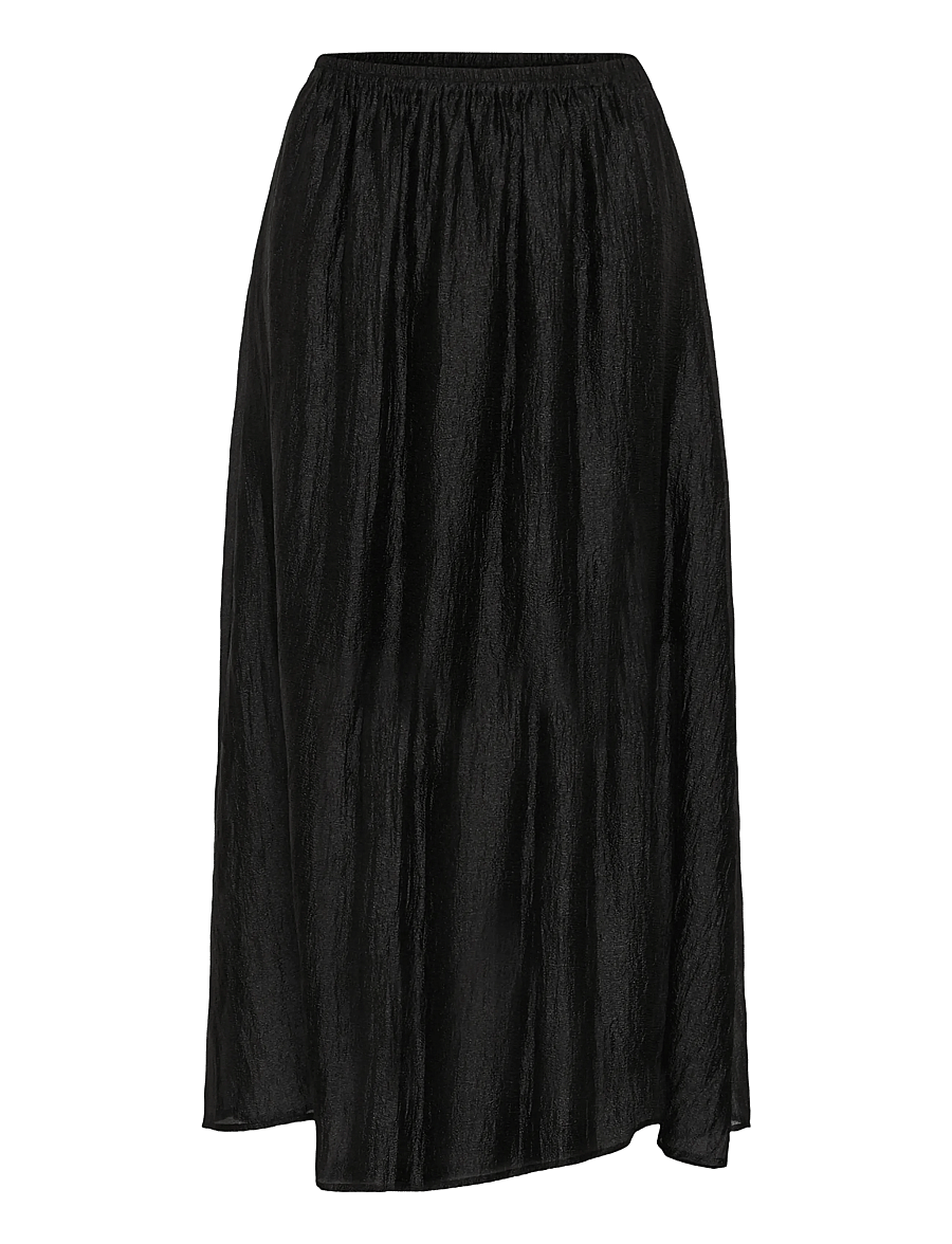 Kaffe - KAgabriella Skirt - midi-röcke - black deep - 0