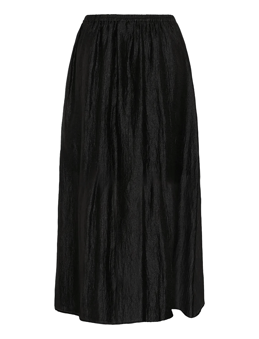 Kaffe - KAgabriella Skirt - midi-röcke - black deep - 1