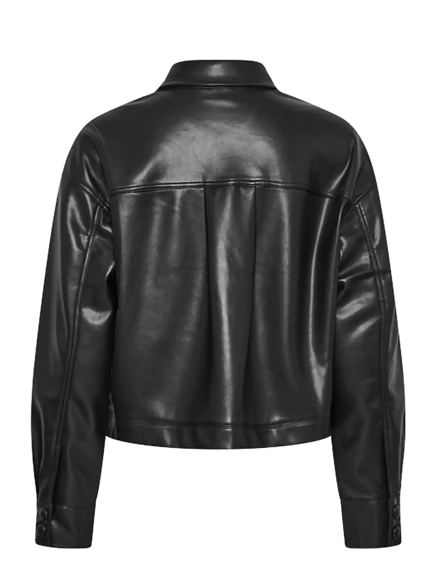 Kaffe - KAarense Shirt - langärmlige hemden - black deep - 1