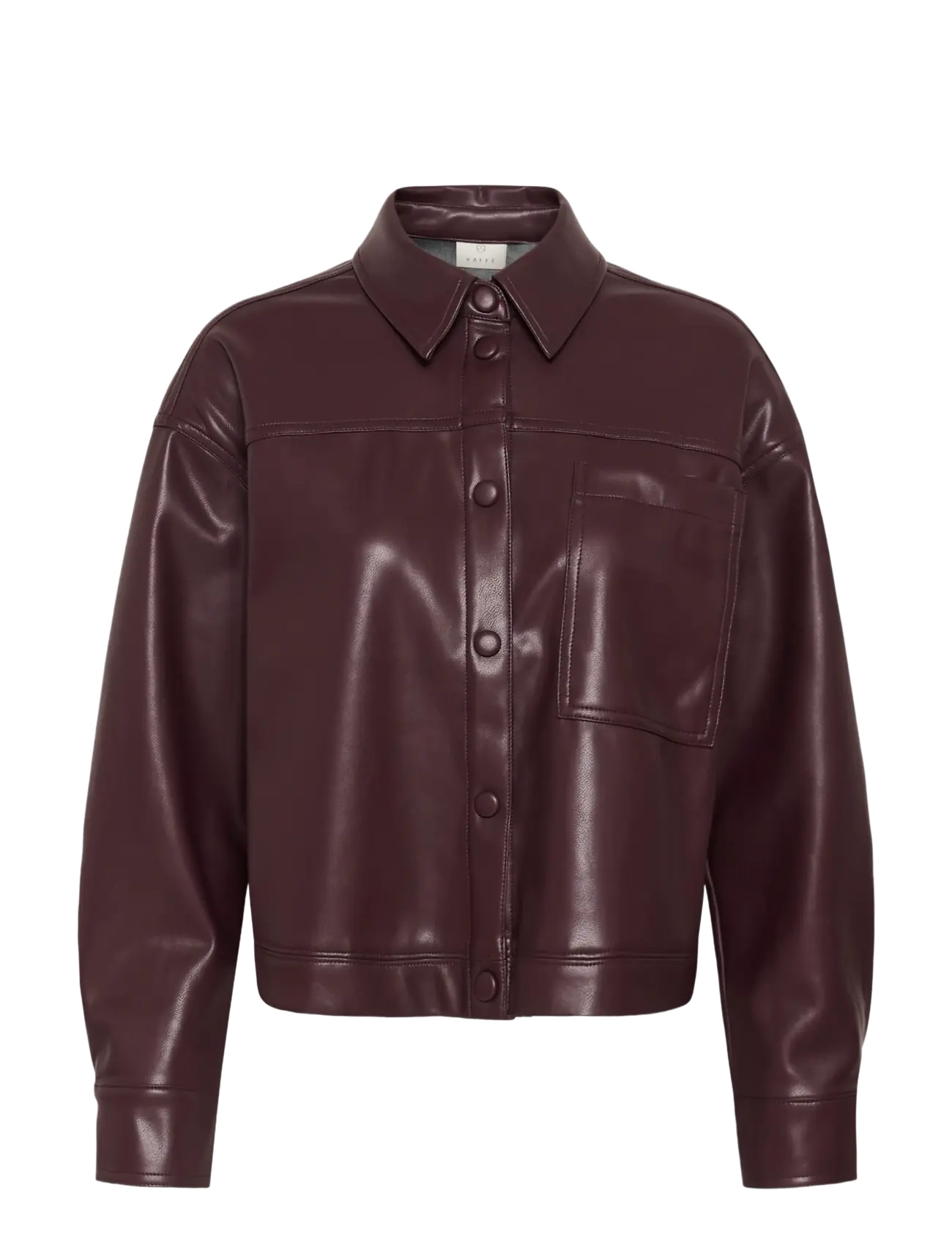 Kaffe KAarense Shirt - Kaffe - FUDGE / brown