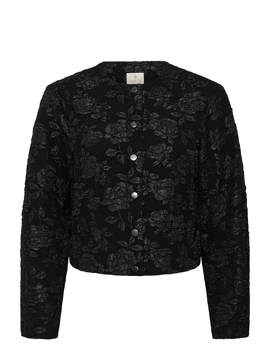 Kaffe - KAcorbina Jacket - leichte jacken - black deep - 0