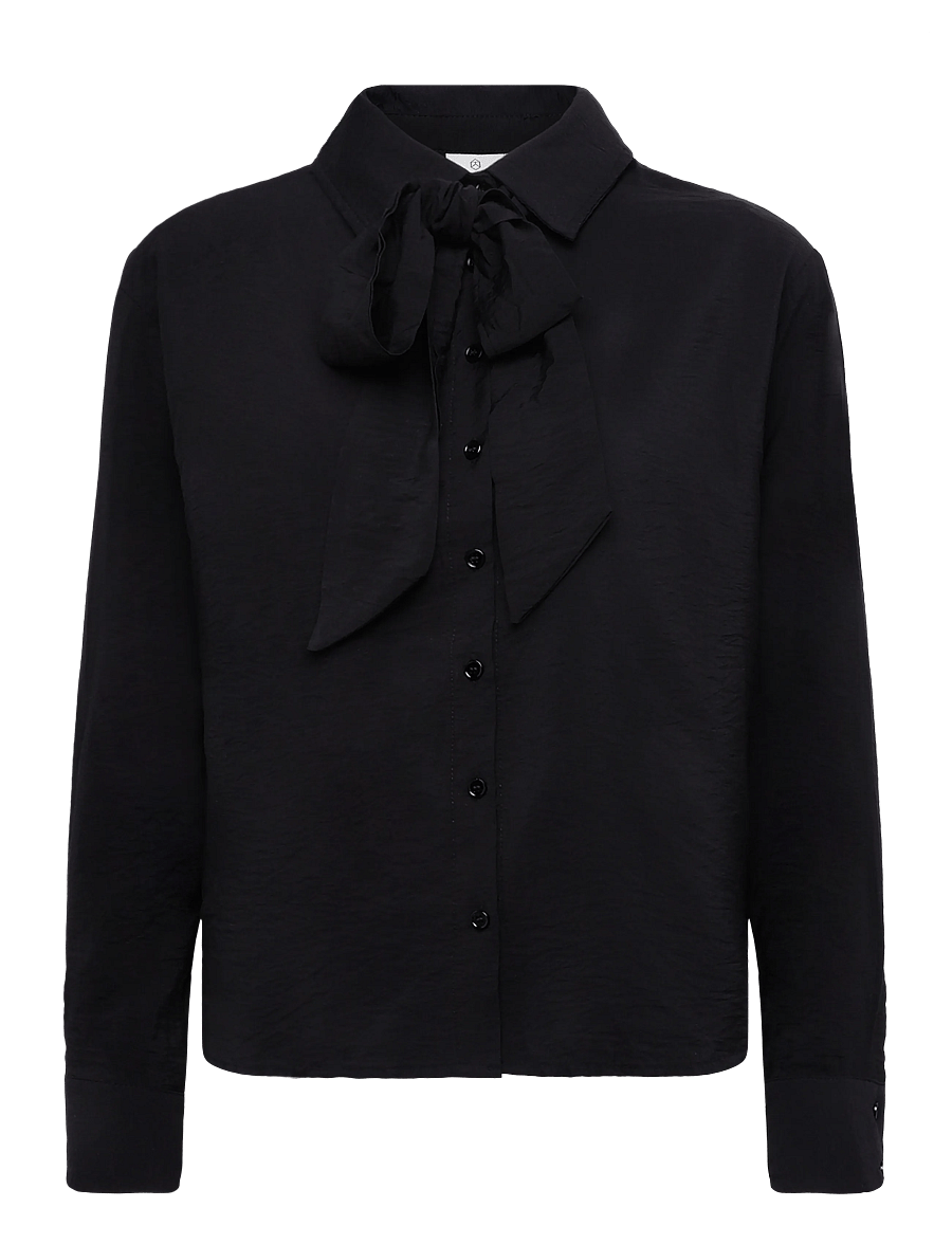 Kaffe - KAgilda Shirt - long-sleeved shirts - black deep - 0