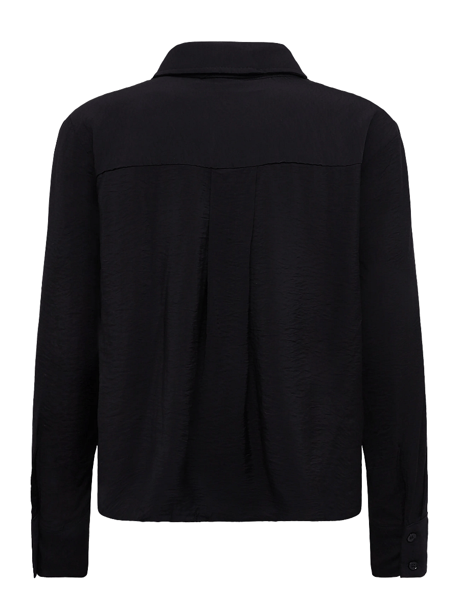 Kaffe - KAgilda Shirt - long-sleeved shirts - black deep - 1