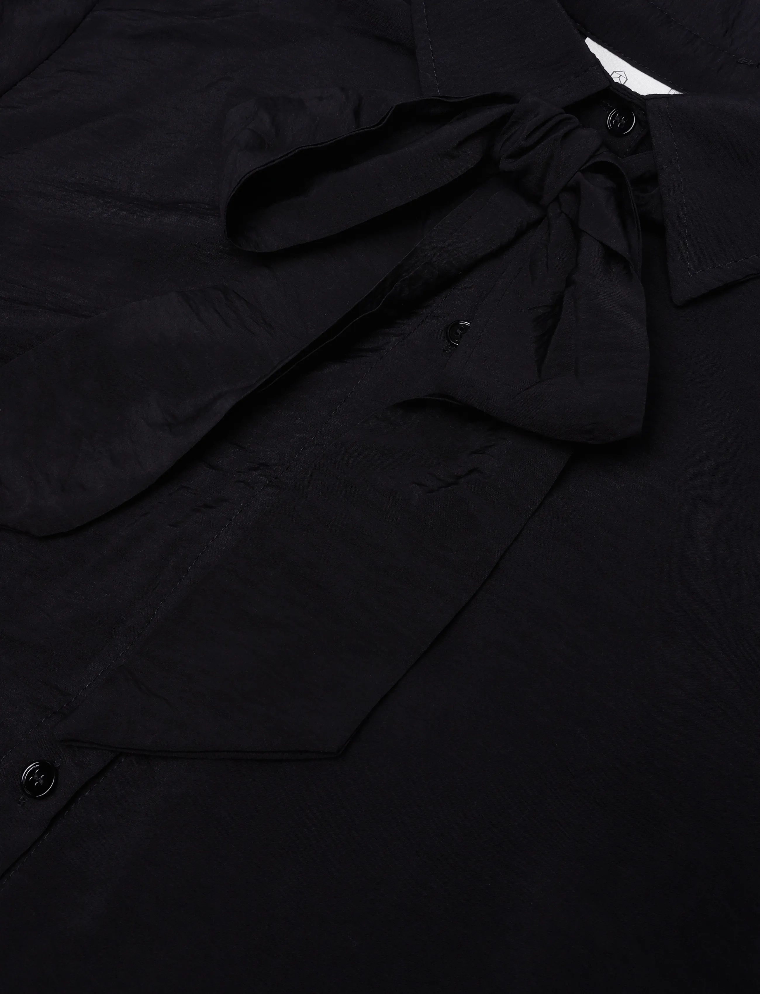 Kaffe - KAgilda Shirt - long-sleeved shirts - black deep - 2