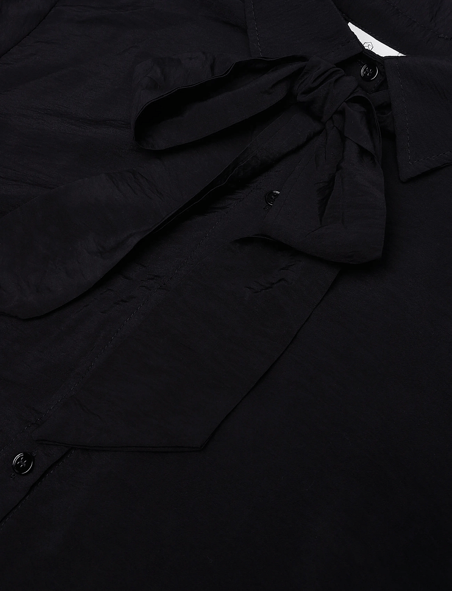 Kaffe - KAgilda Shirt - long-sleeved shirts - black deep - 2