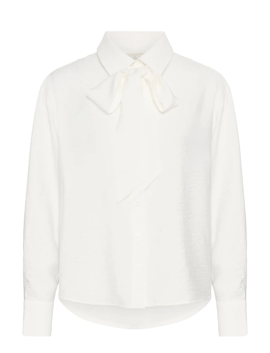 Kaffe - KAgilda Shirt - long-sleeved shirts - chalk - 0
