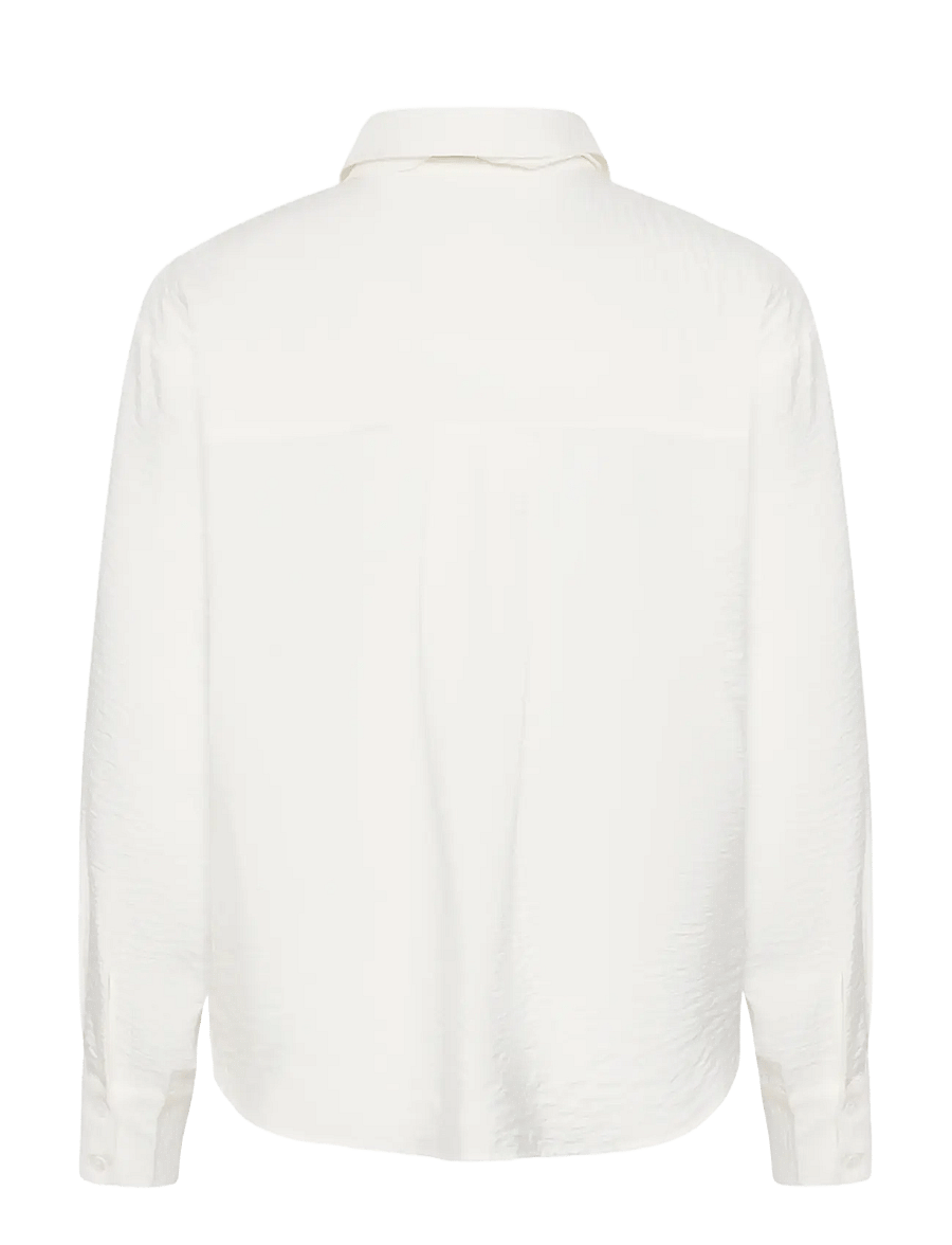 Kaffe - KAgilda Shirt - long-sleeved shirts - chalk - 1