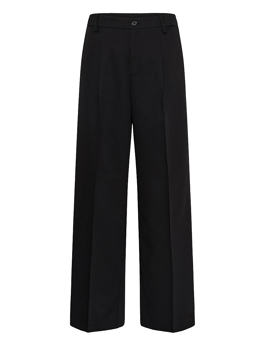 Kaffe - KASAKURA WIDE PANT - black deep - 0