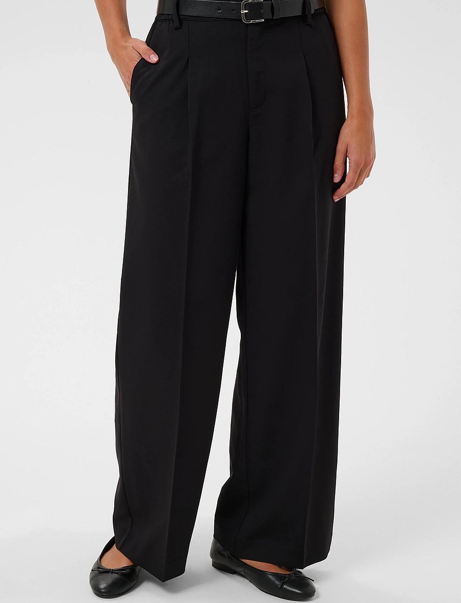 Kaffe - KAsakura Wide Pant - tailored trousers - black deep - 2