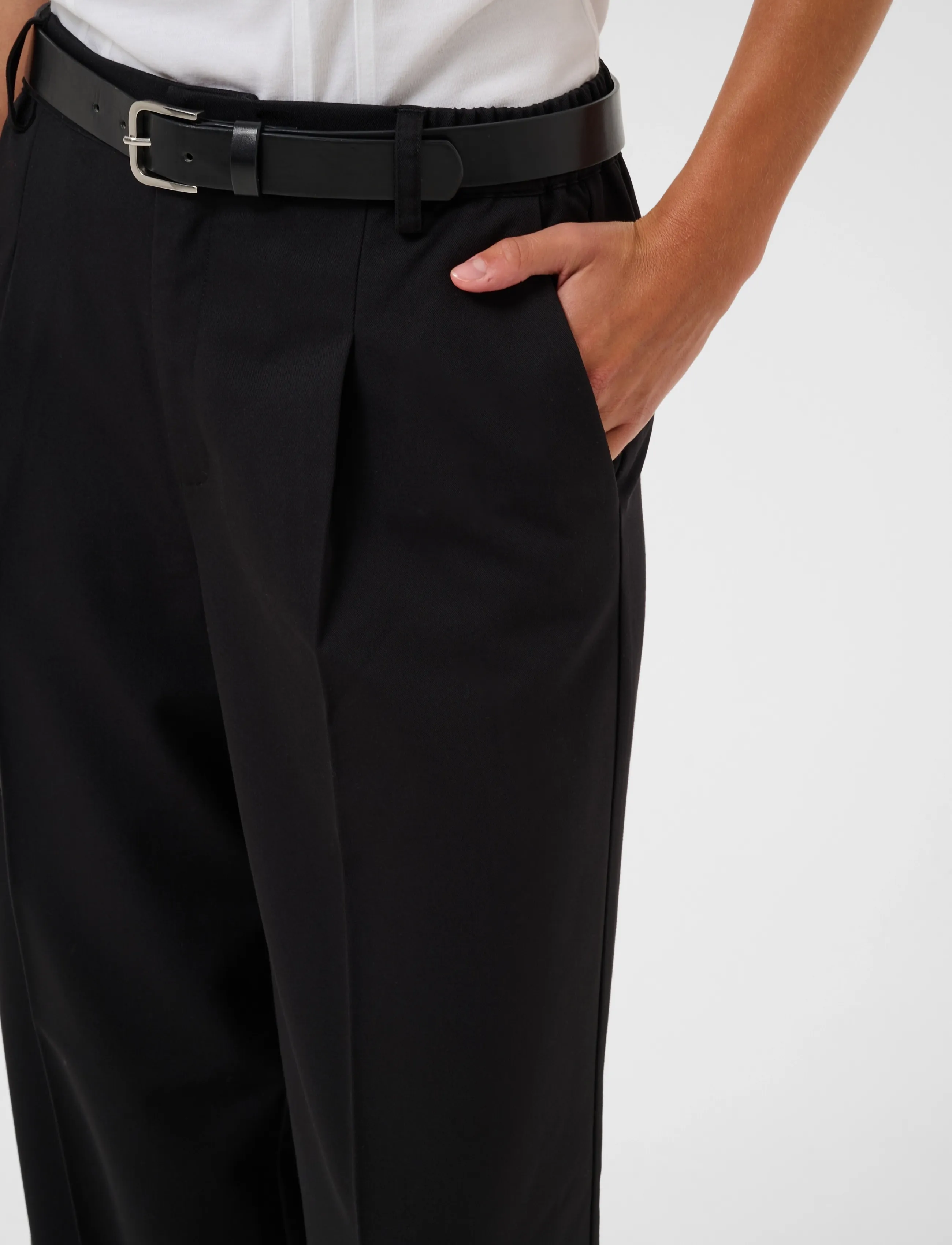 Kaffe - KAsakura Wide Pant - tailored trousers - black deep - 5