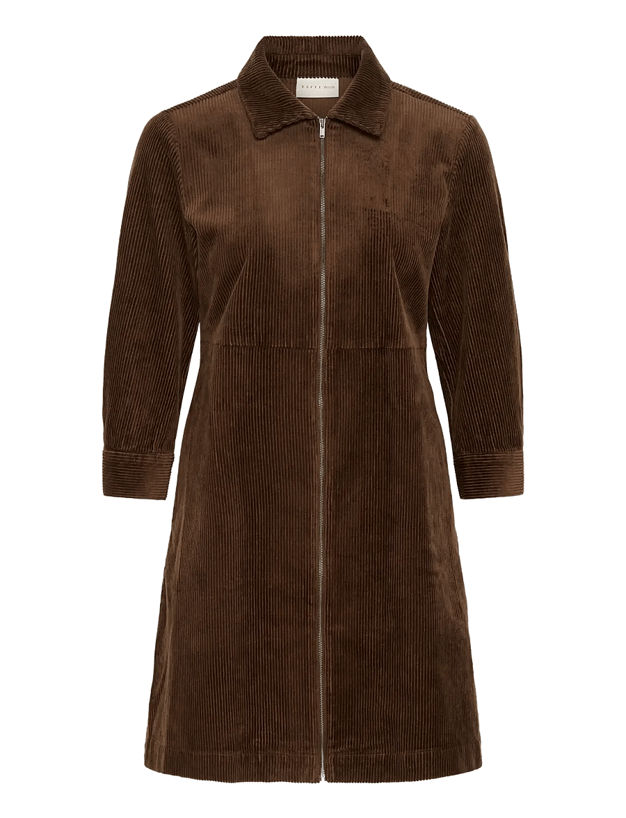 Kaffe - KAsella Corduroy Dress - carafe - 0