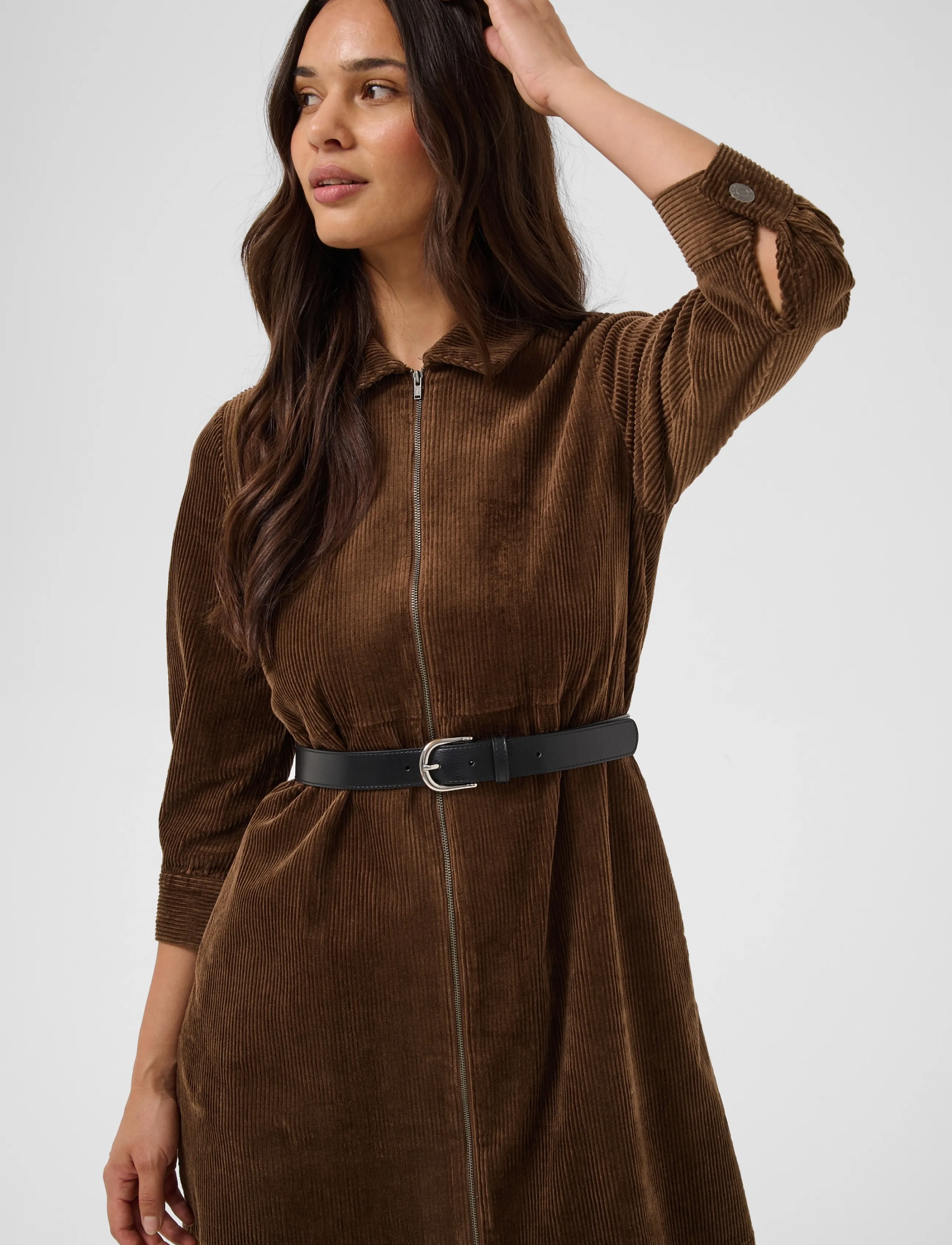Kaffe - KAsella Corduroy Dress - kurze kleider - carafe - 5