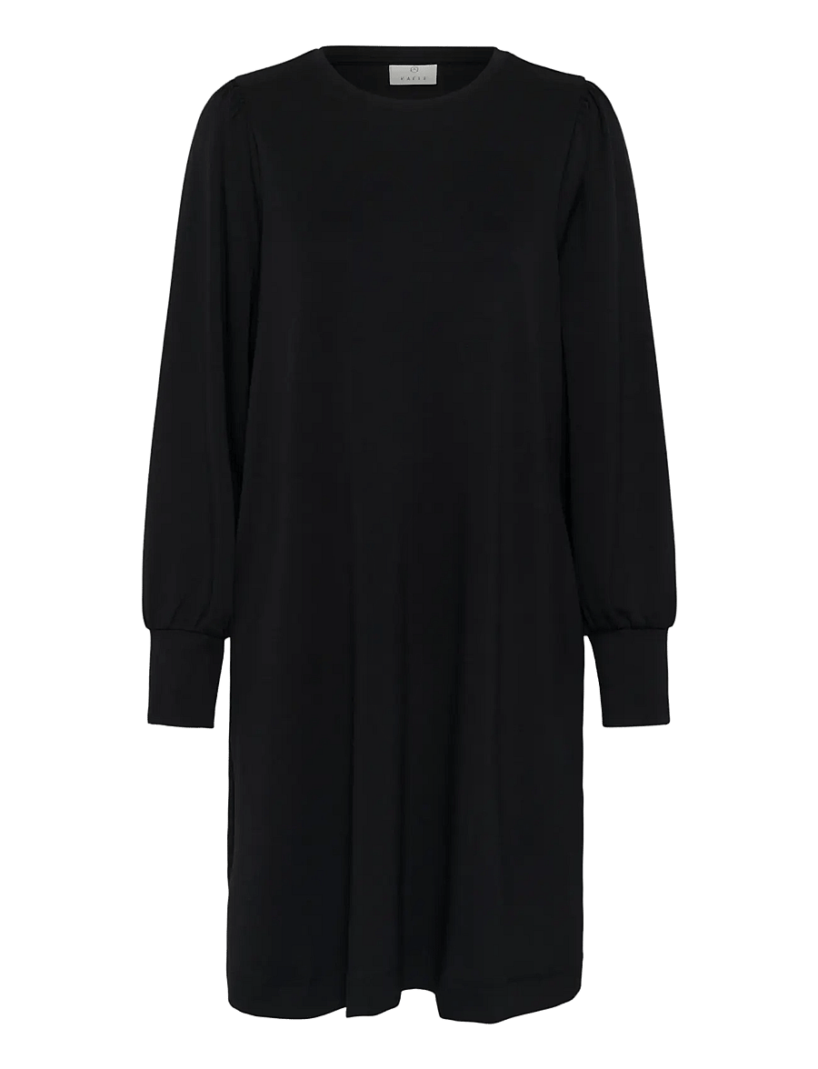 Kaffe - KAannie Dress - midi kjoler - black deep - 0