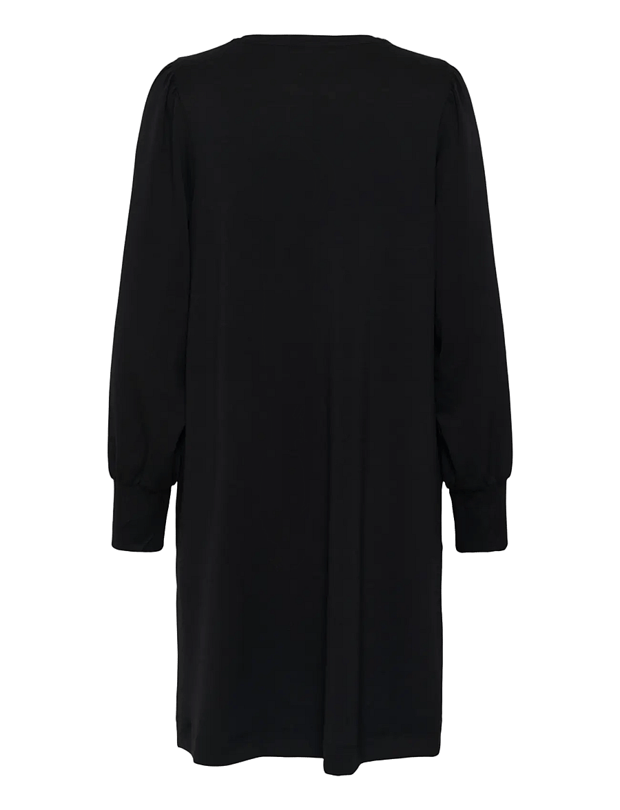 Kaffe - KAannie Dress - midi kjoler - black deep - 1