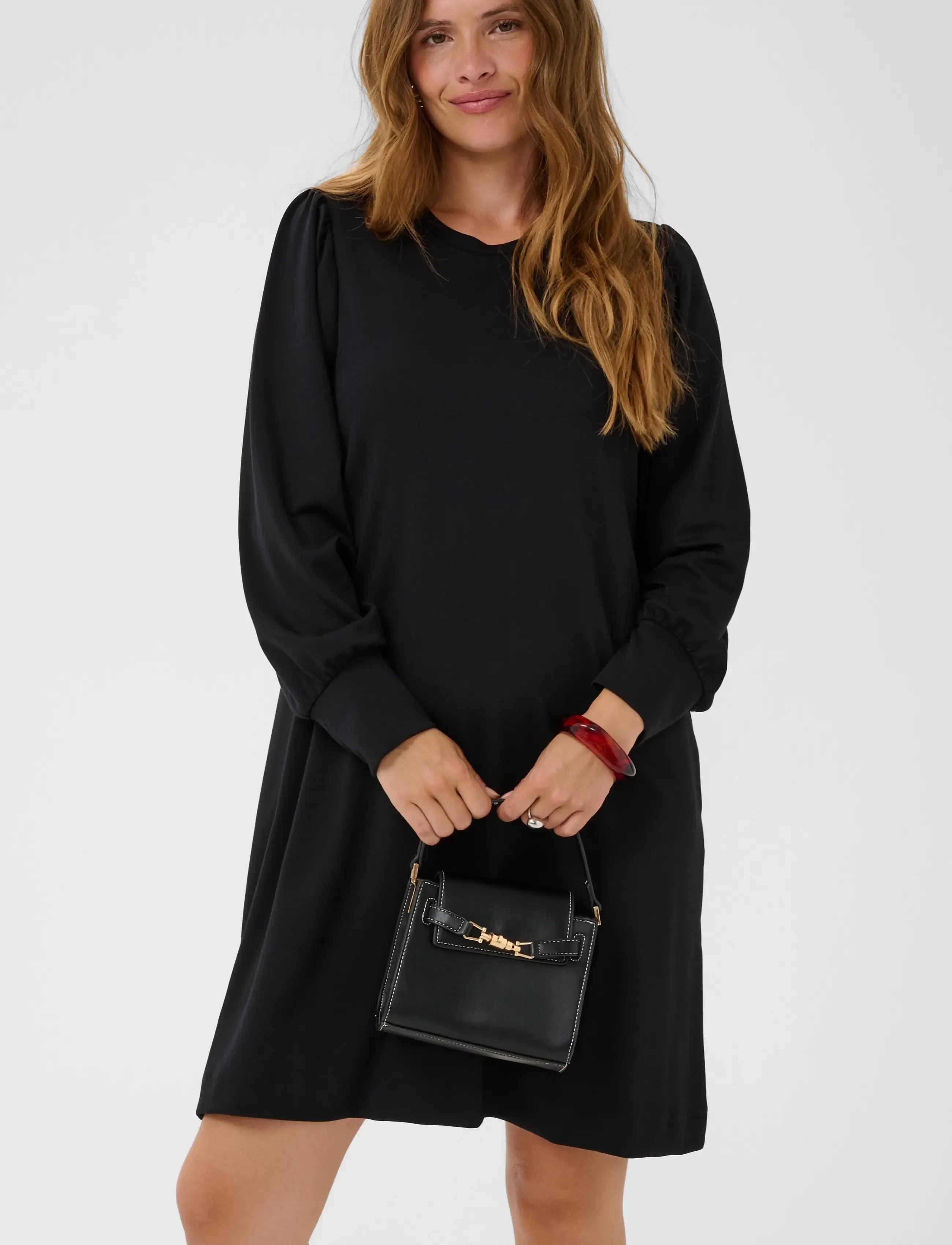 Kaffe - KAannie Dress - black deep - 2