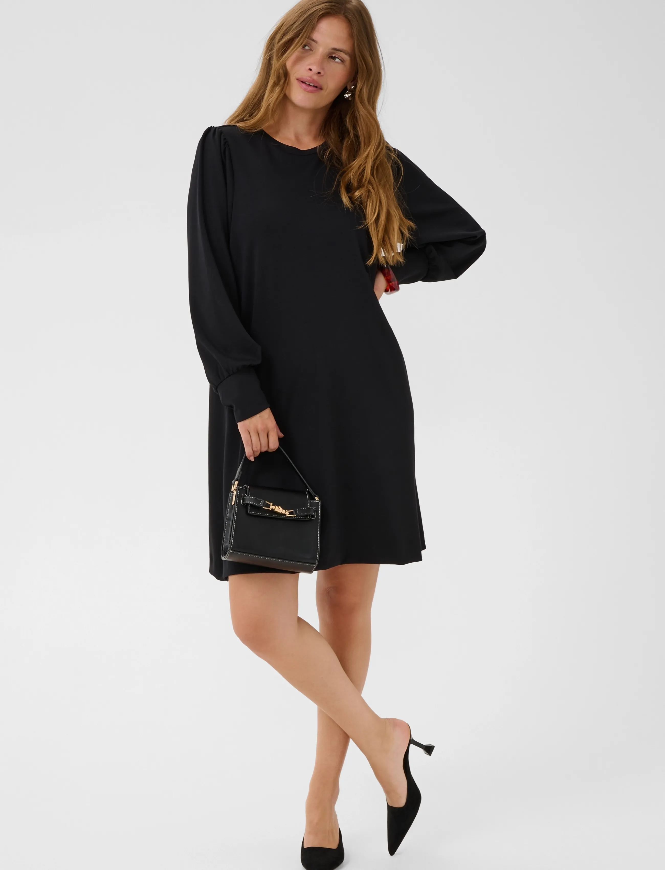 Kaffe - KAannie Dress - black deep - 3