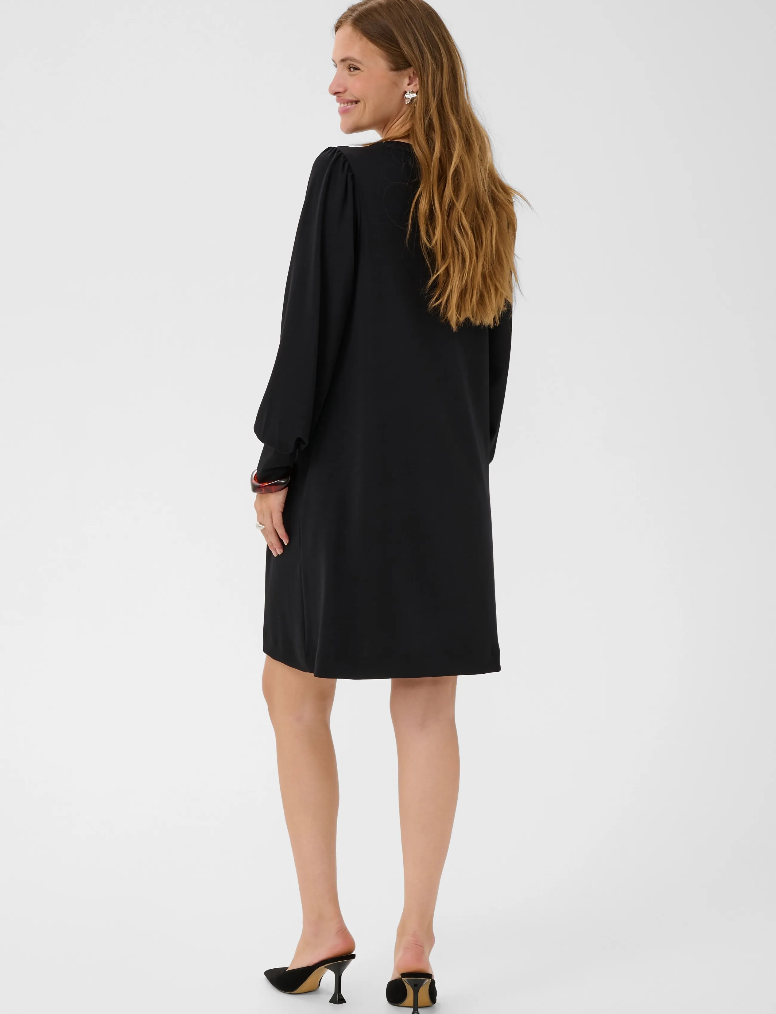 Kaffe - KAannie Dress - black deep - 4