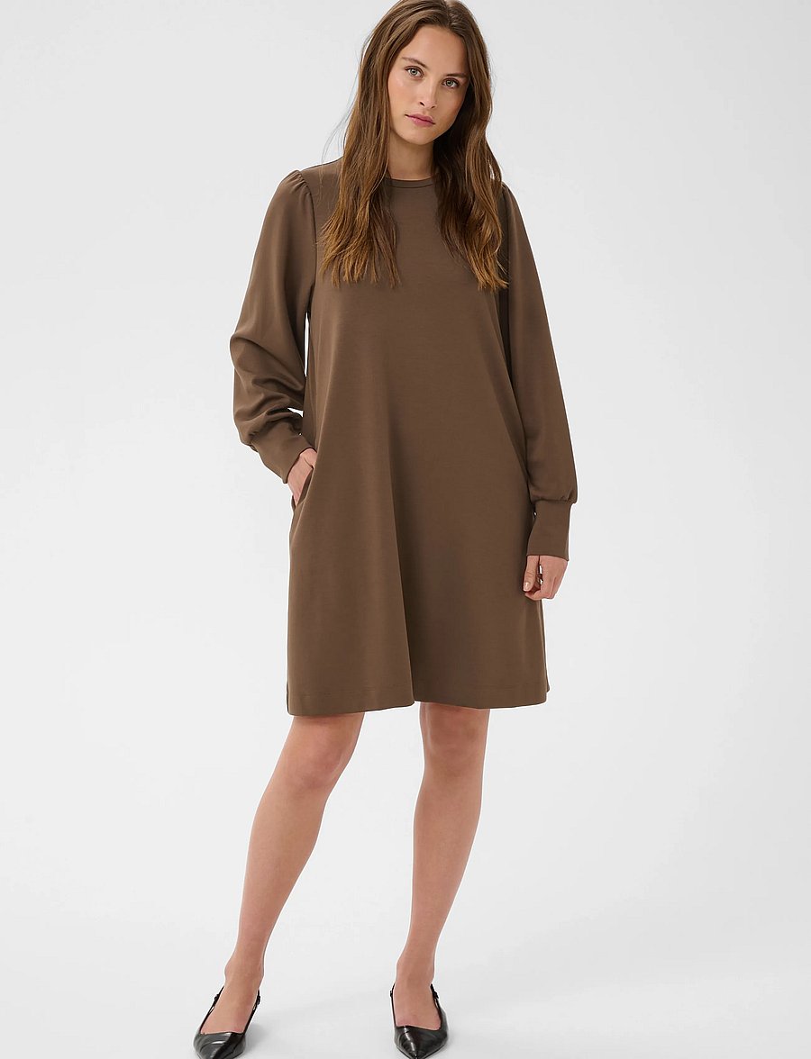 Kaffe - KAannie Dress - midikleider - carafe - 3