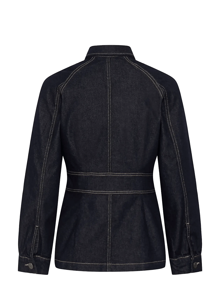 Kaffe - KAghita Denim Shirt - dark blue unwashed denim - 1