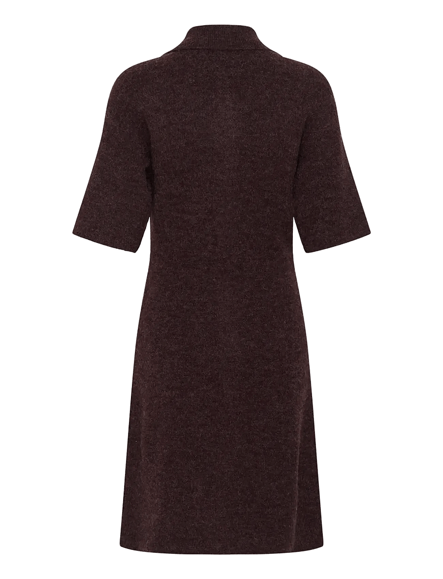 Kaffe - KAsigne Knit Dress - strickkleider - fudge melange - 1