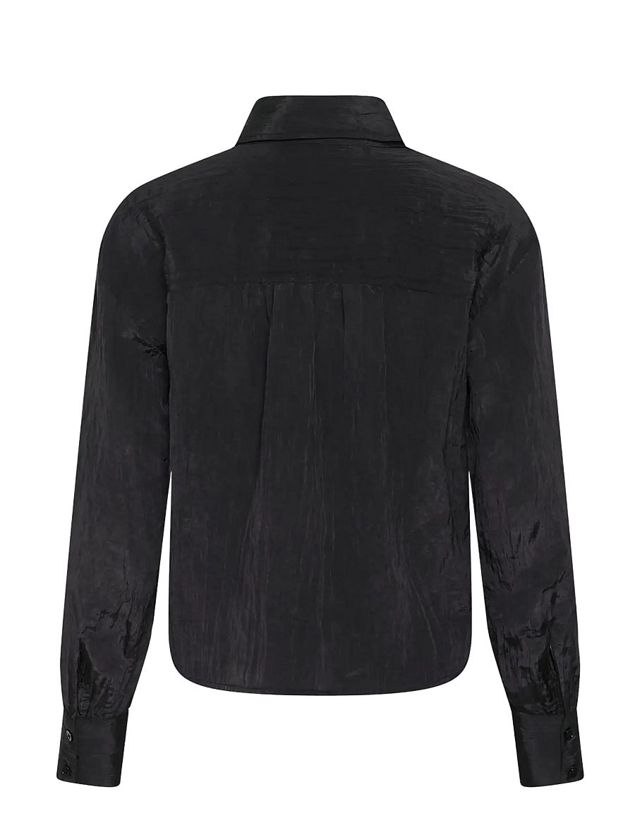 Kaffe - KAdebbie Shirt - langärmlige hemden - black deep - 1