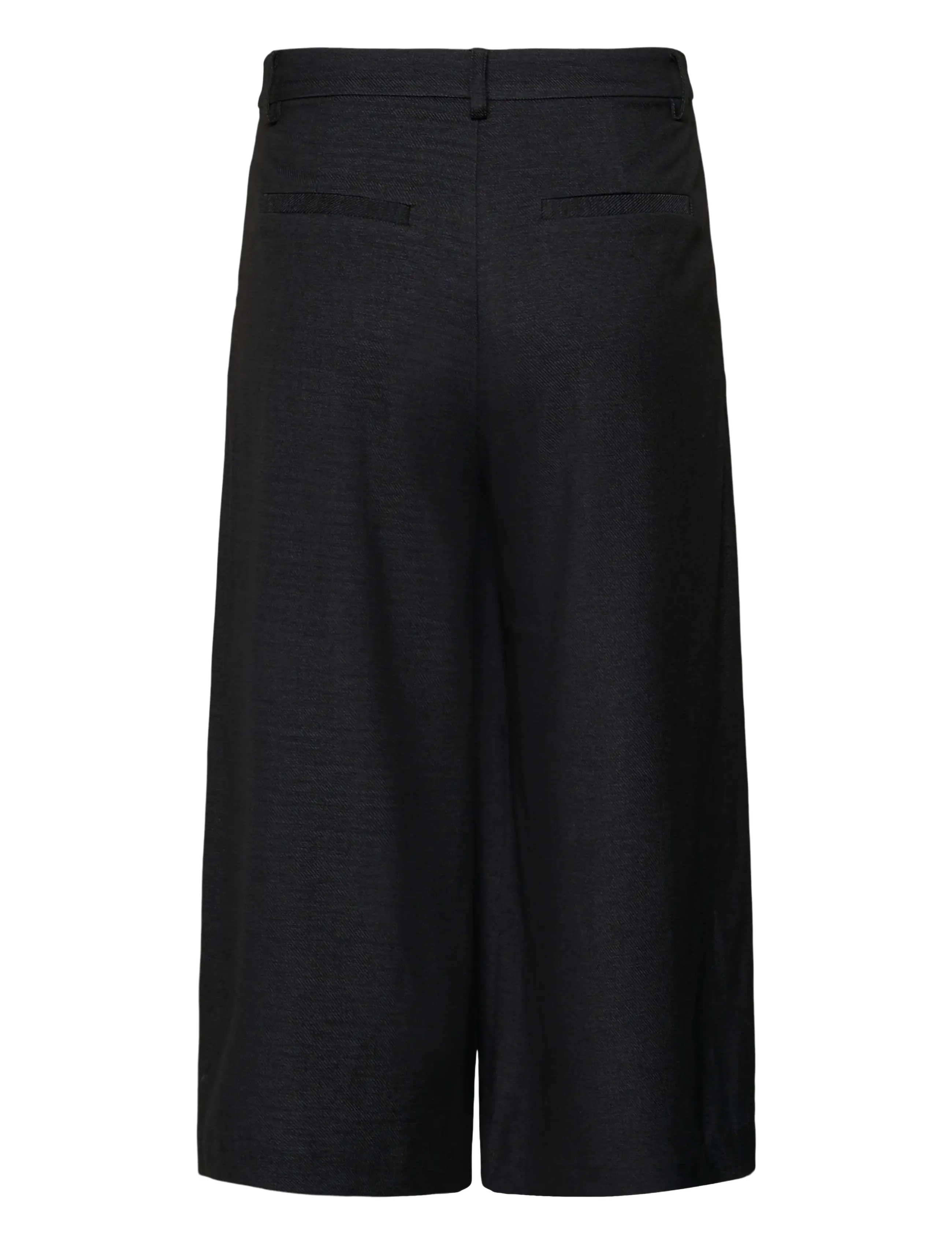 Kaffe - KAgabby Culotte Pants - dark grey melange - 1