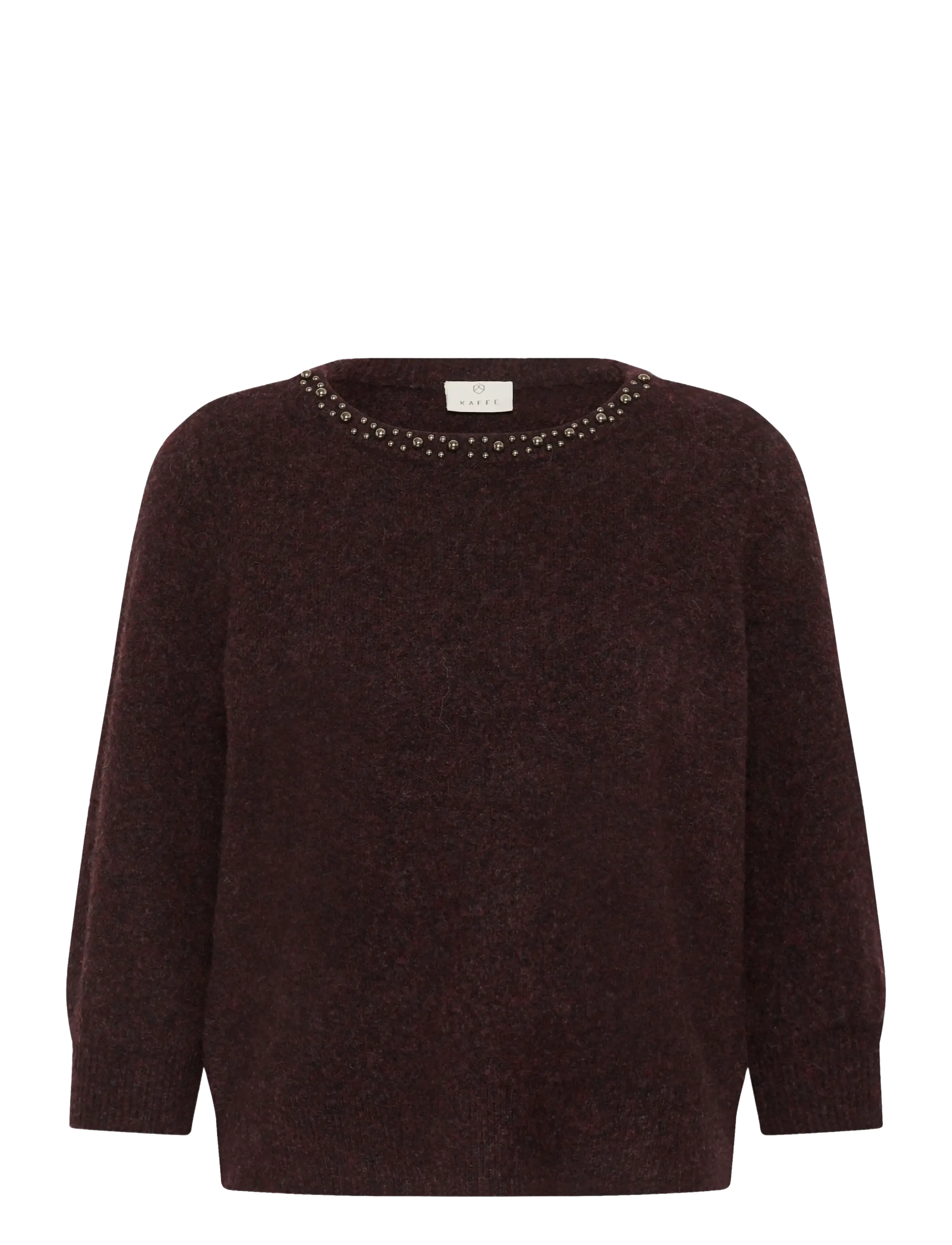 Kaffe Kaselly Pullover, XXL, Brown, Strik > Trøjer, Dame