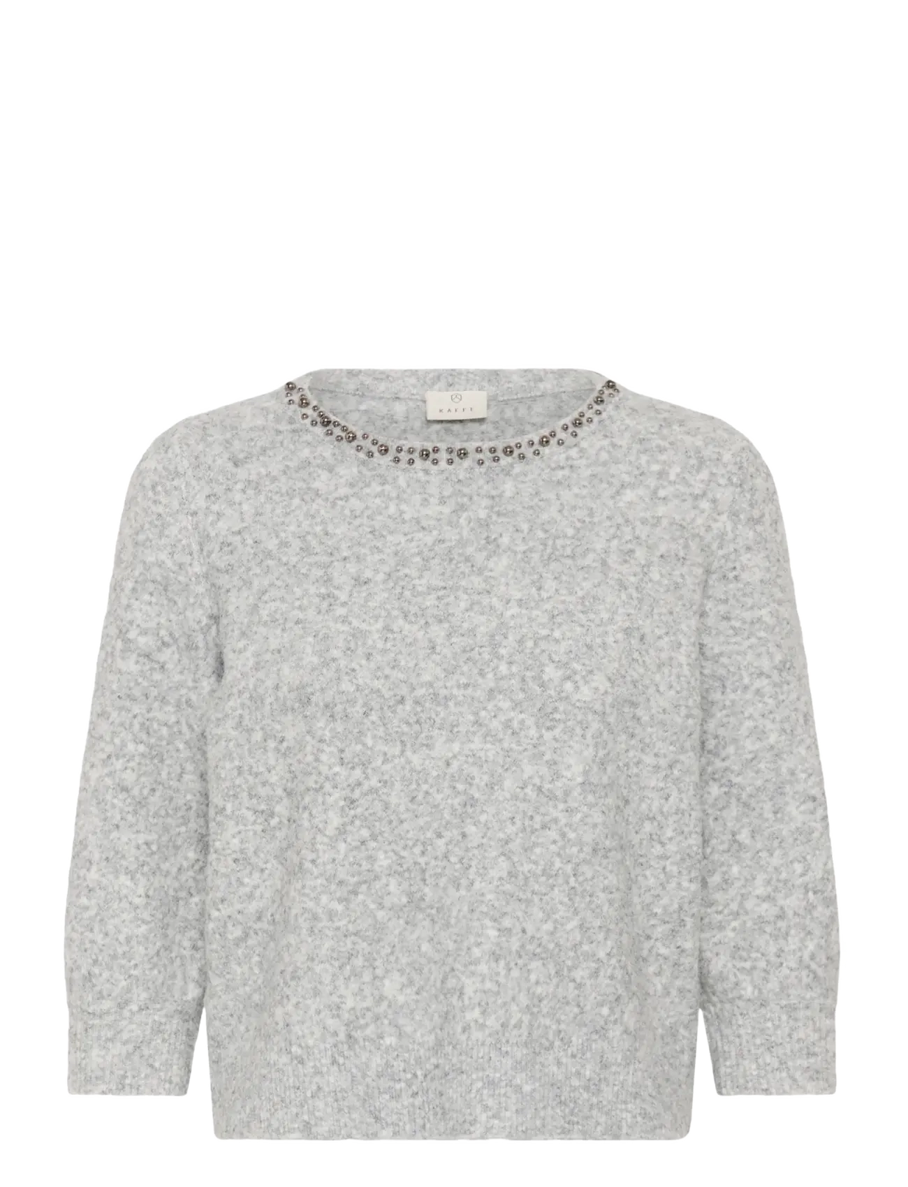 Kaffe KAselly Pullover - Kaffe - GREY MELANGE / grey
