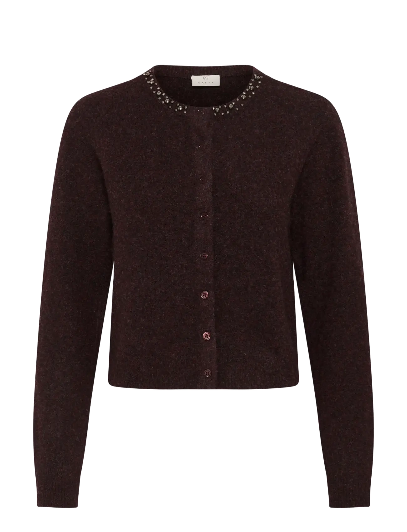 Kaffe KAselly Cardigan - Kaffe - FUDGE MELANGE / brown