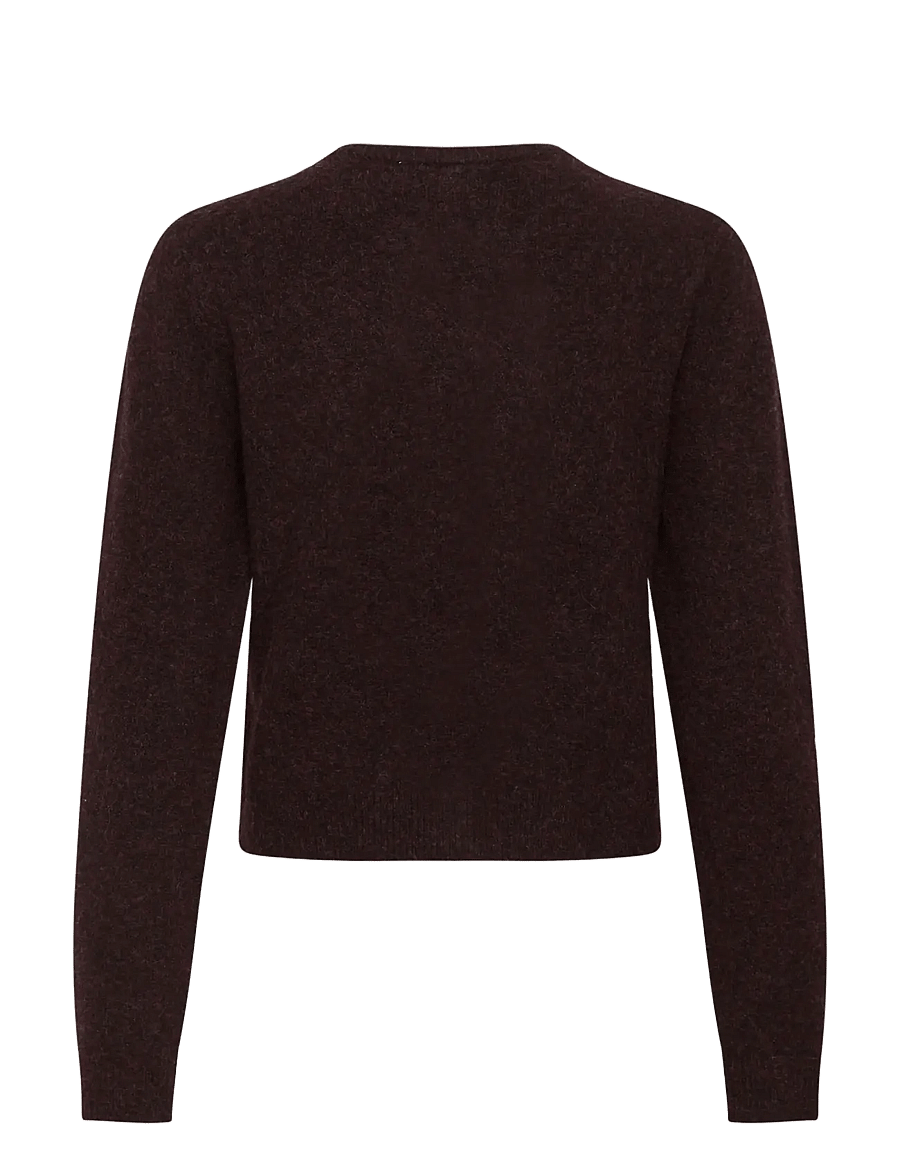 Kaffe - KAselly Cardigan - cardigans - fudge melange - 1